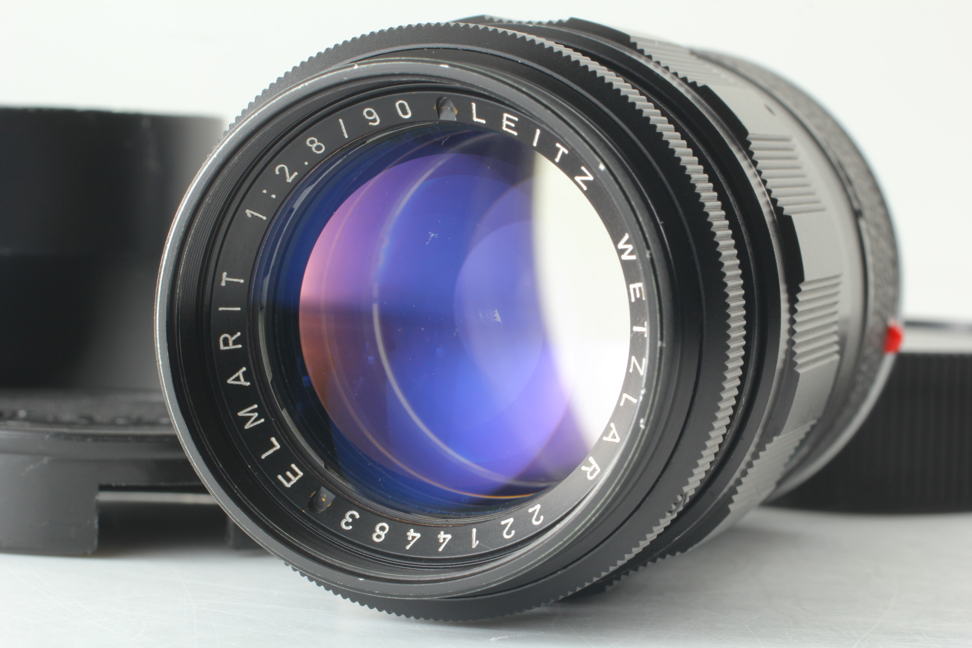 leica WETZLAR ELMARIT 90mm f/2.8 レンズ Leica Leitz Wetzlar 90mm F/2.8 ELMARIT Black M Mount [N MINT