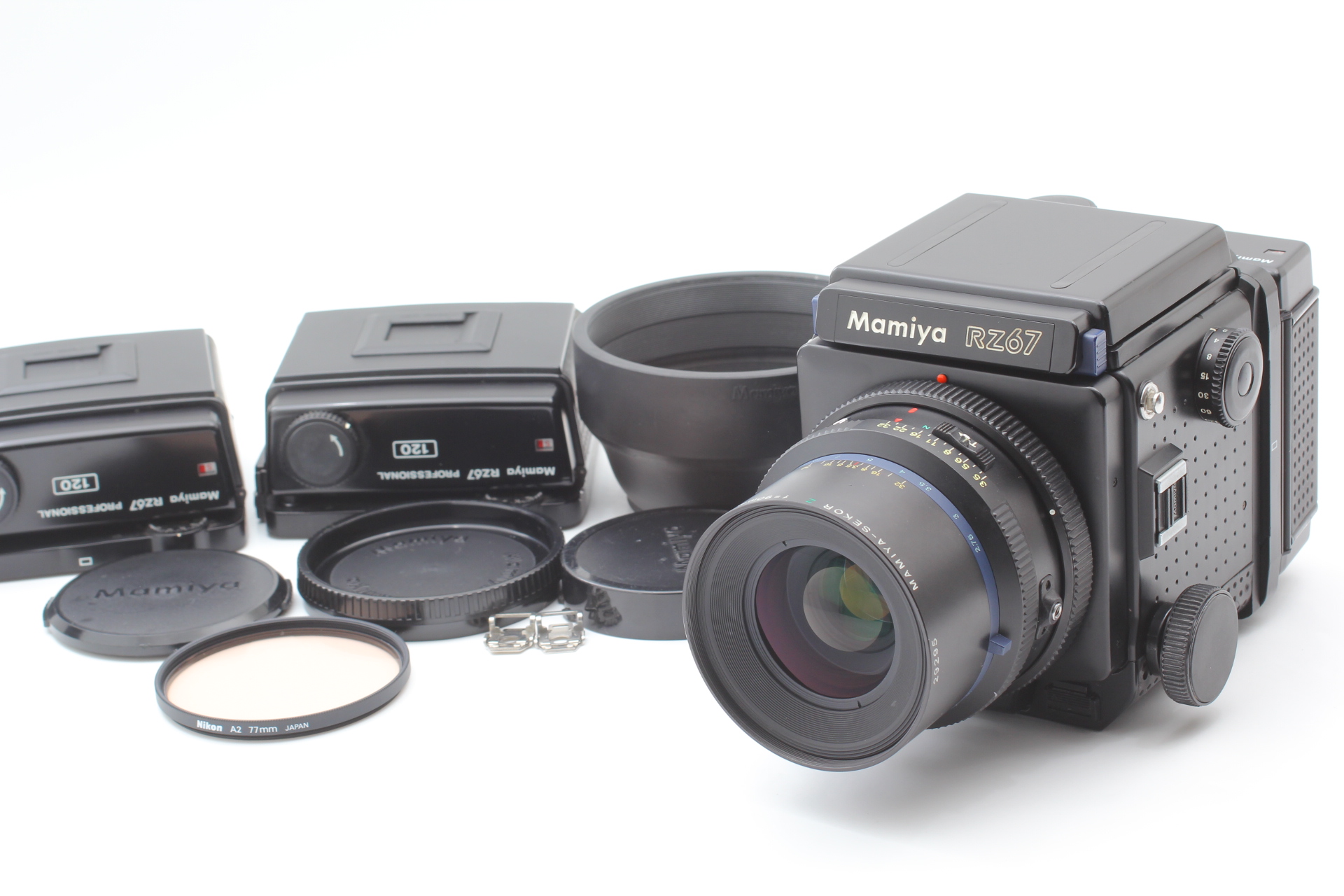 Mamiya マミヤ　RZ67 professional & SEKOR Z Mamiya (マミヤ) RZ 67 PRO II / SEKOR Z 90mm F3.5 W 整備済
