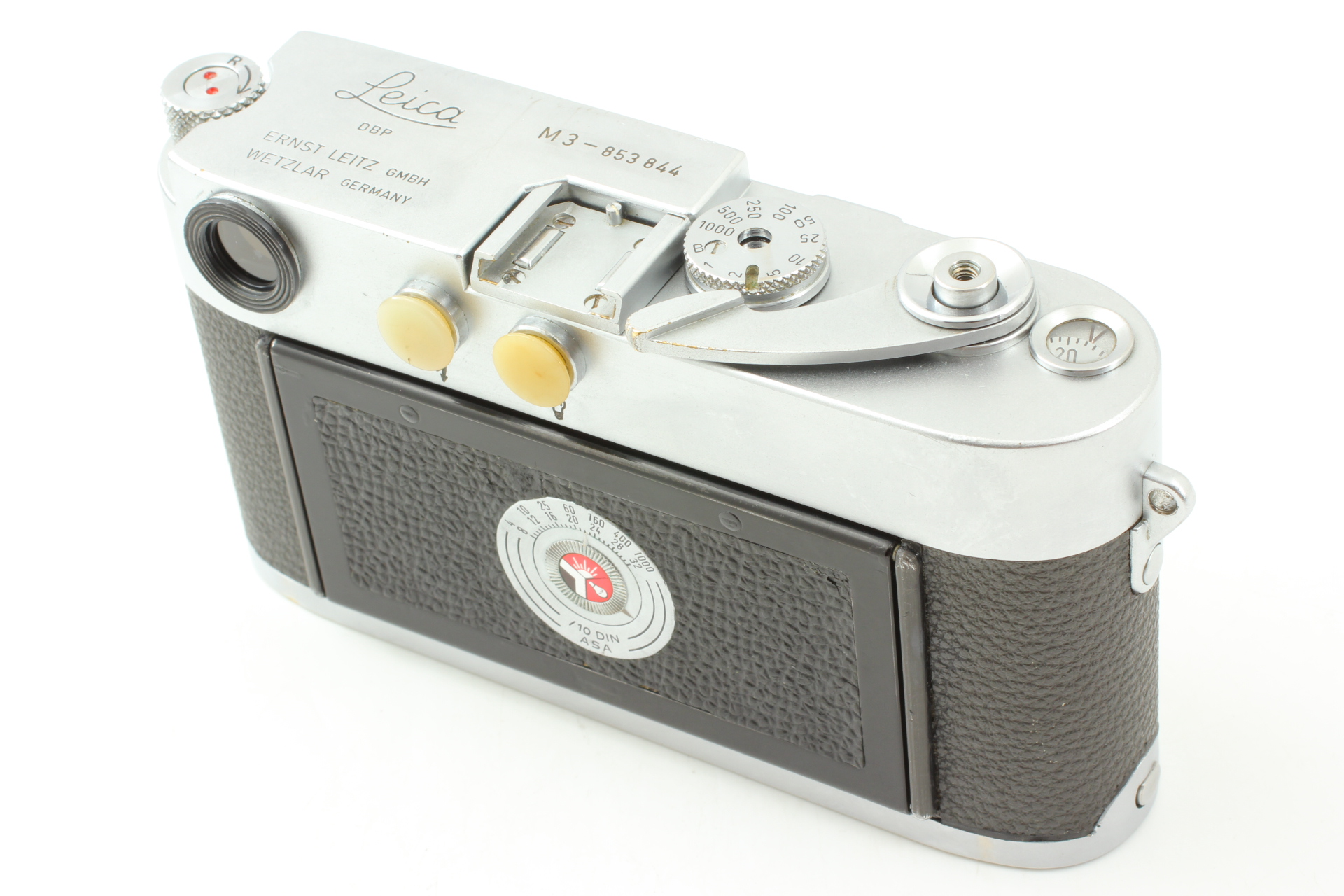 LEICA M3 DS ダブルストローク 1956年製 メンテンス済み Leica M3 ダブルストローク – Doppietta-Tokyo