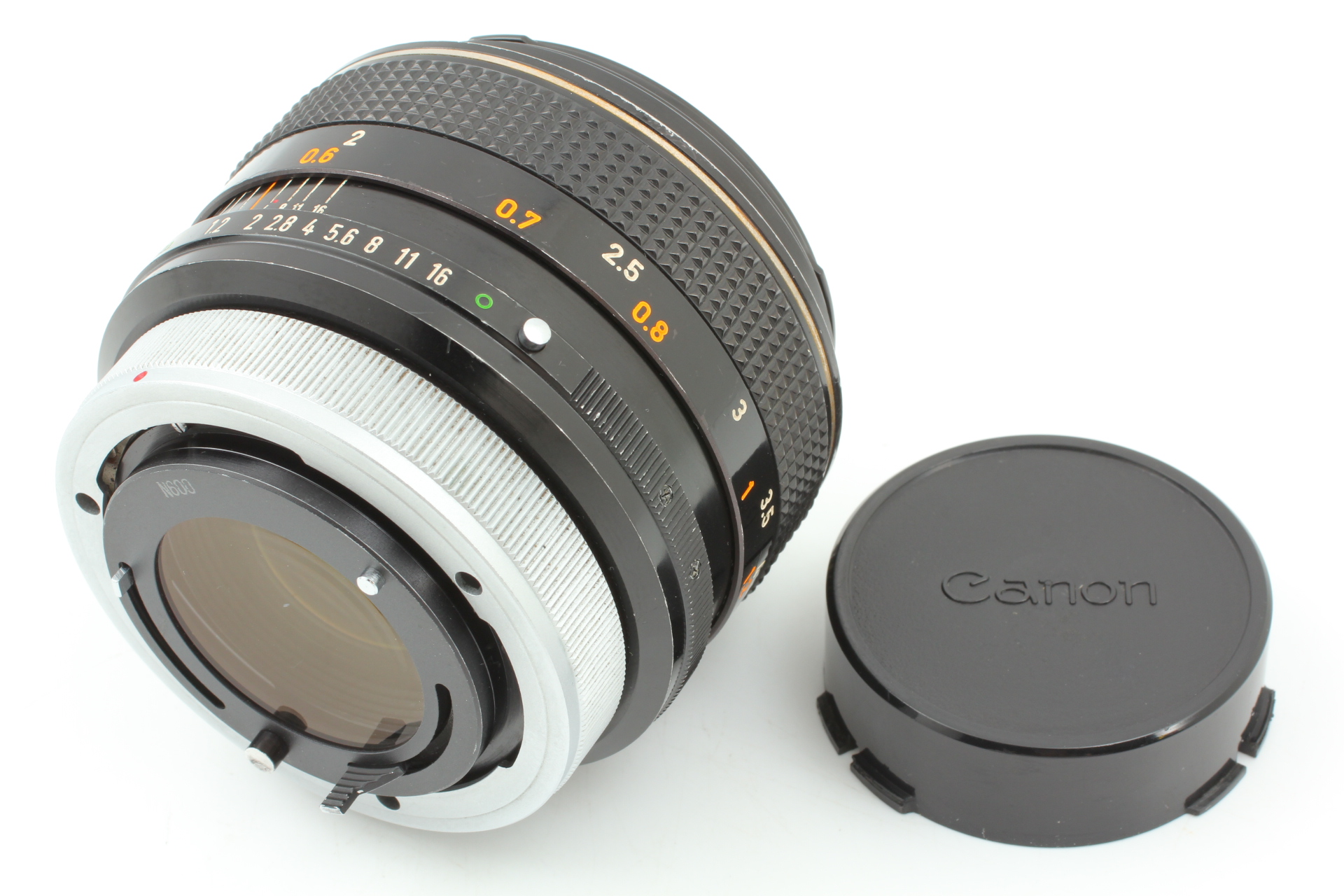 RARE! Blue AL [Near MINT] Canon FD 55mm f1.2 Aspherical AL
