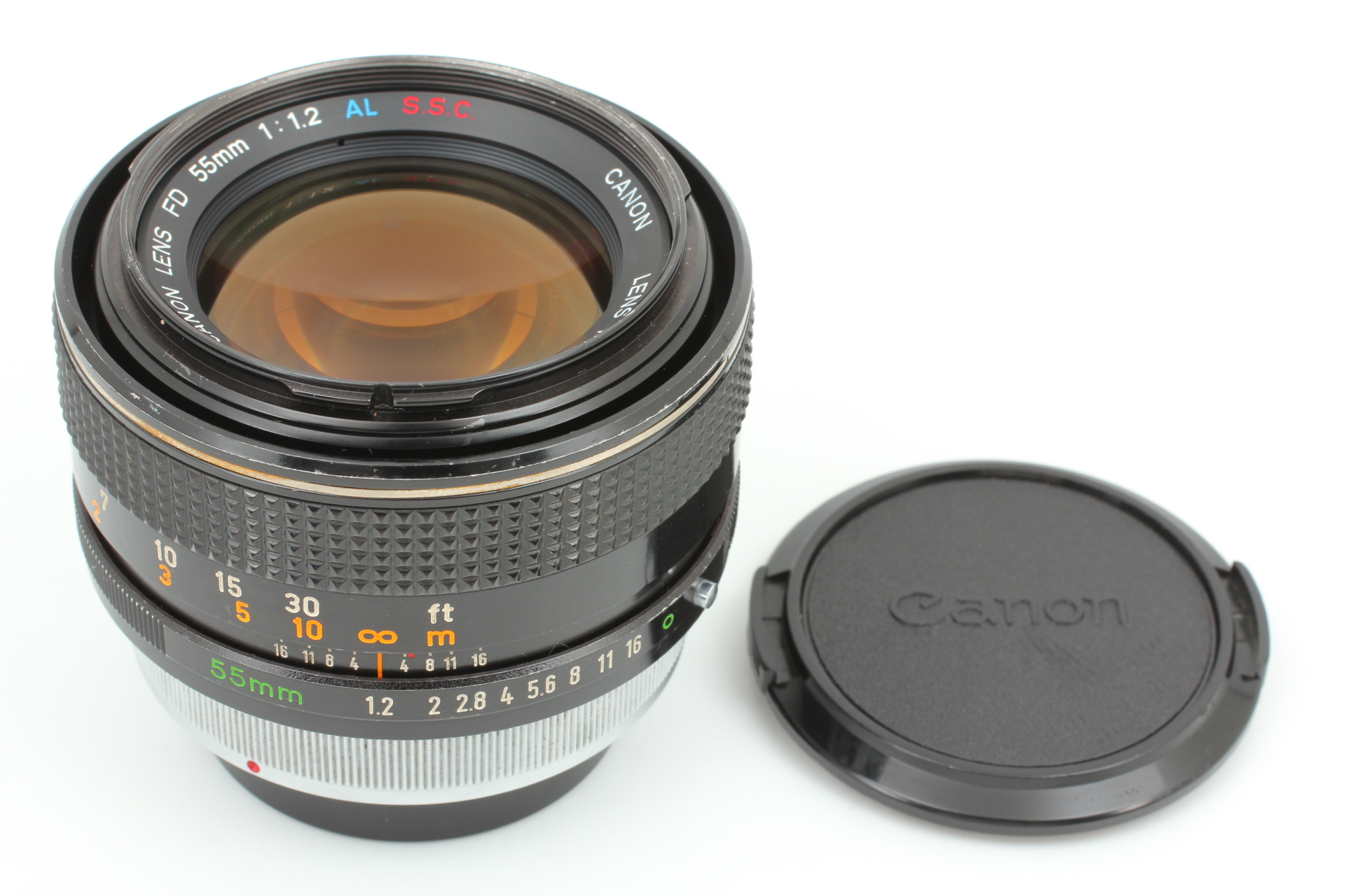 RARE! Blue AL [Near MINT] Canon FD 55mm f1.2 Aspherical AL S.S.C.