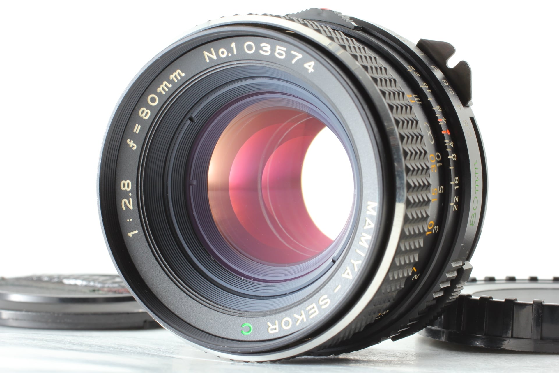 Exc+5】 Mamiya Sekor C 80mm f/2.8 MF Lens M645 1000S Pro