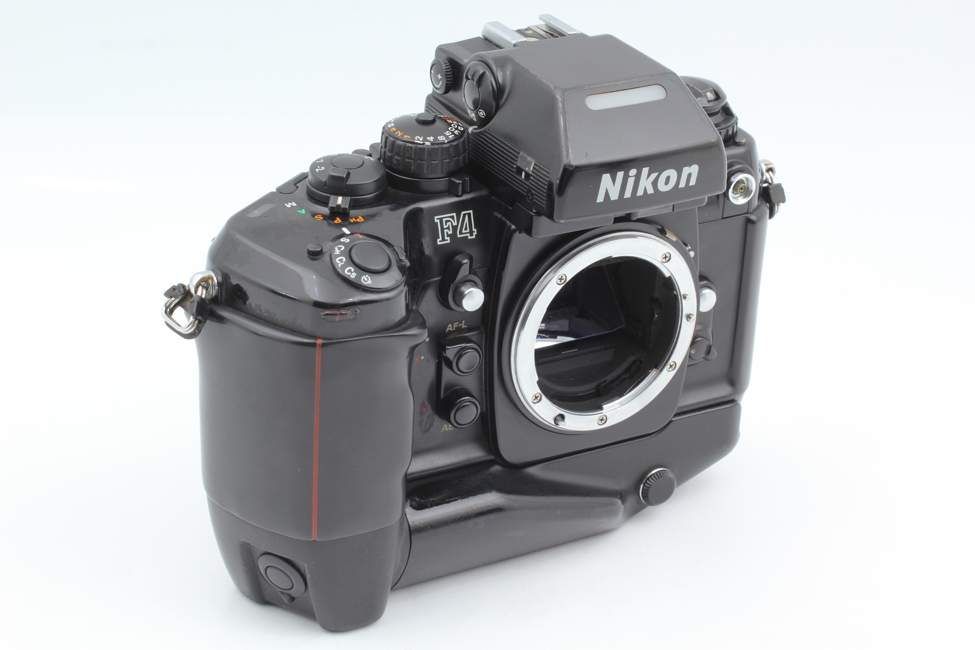 Exc+5】 Nikon F4s 35mm SLR Film Camera Body w / DP-20 MB-21 From