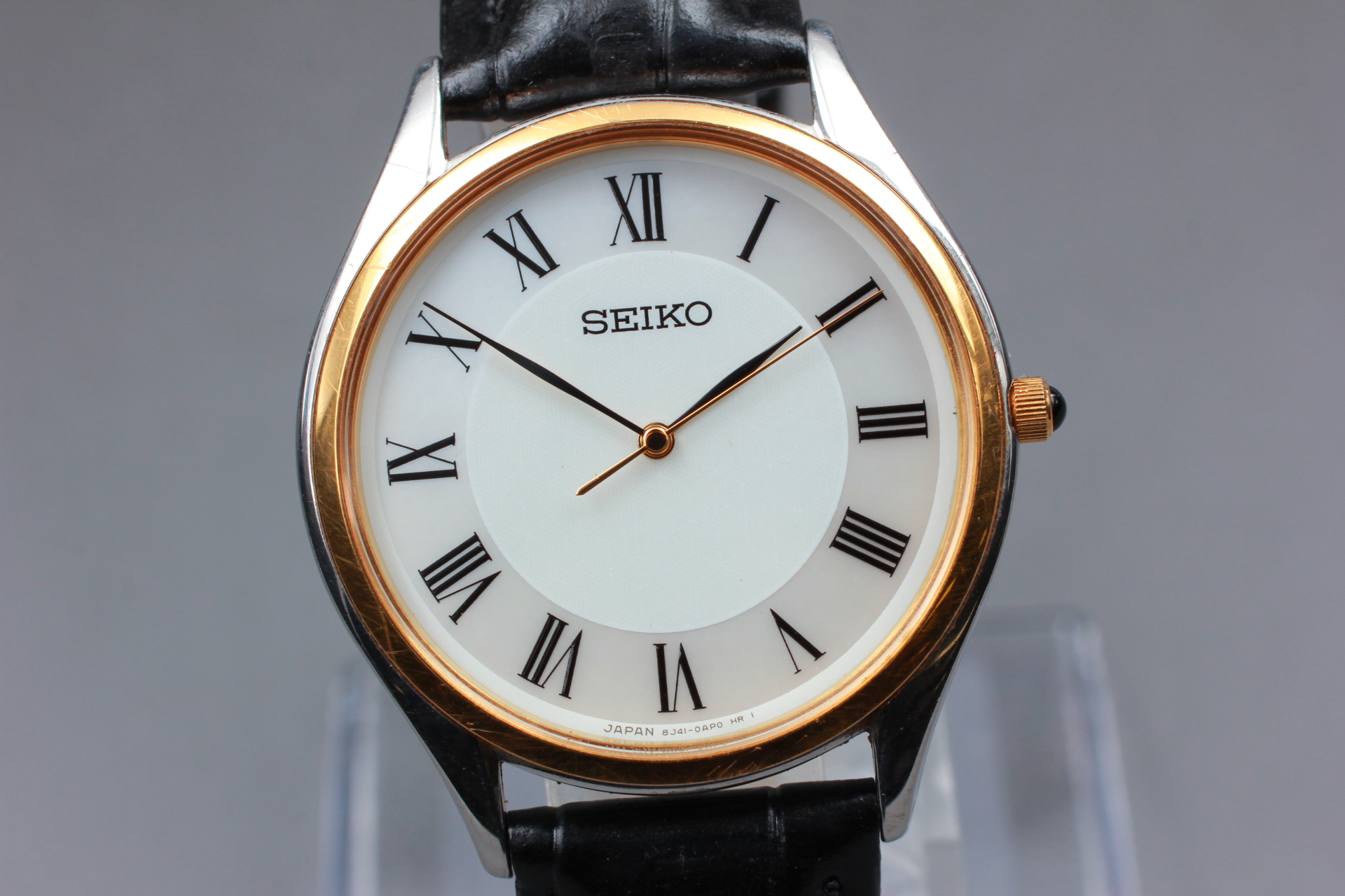 EXC+5] Seiko Dolce SACM152 8J41-0AJ0 White Dial Quartz Men's Watch