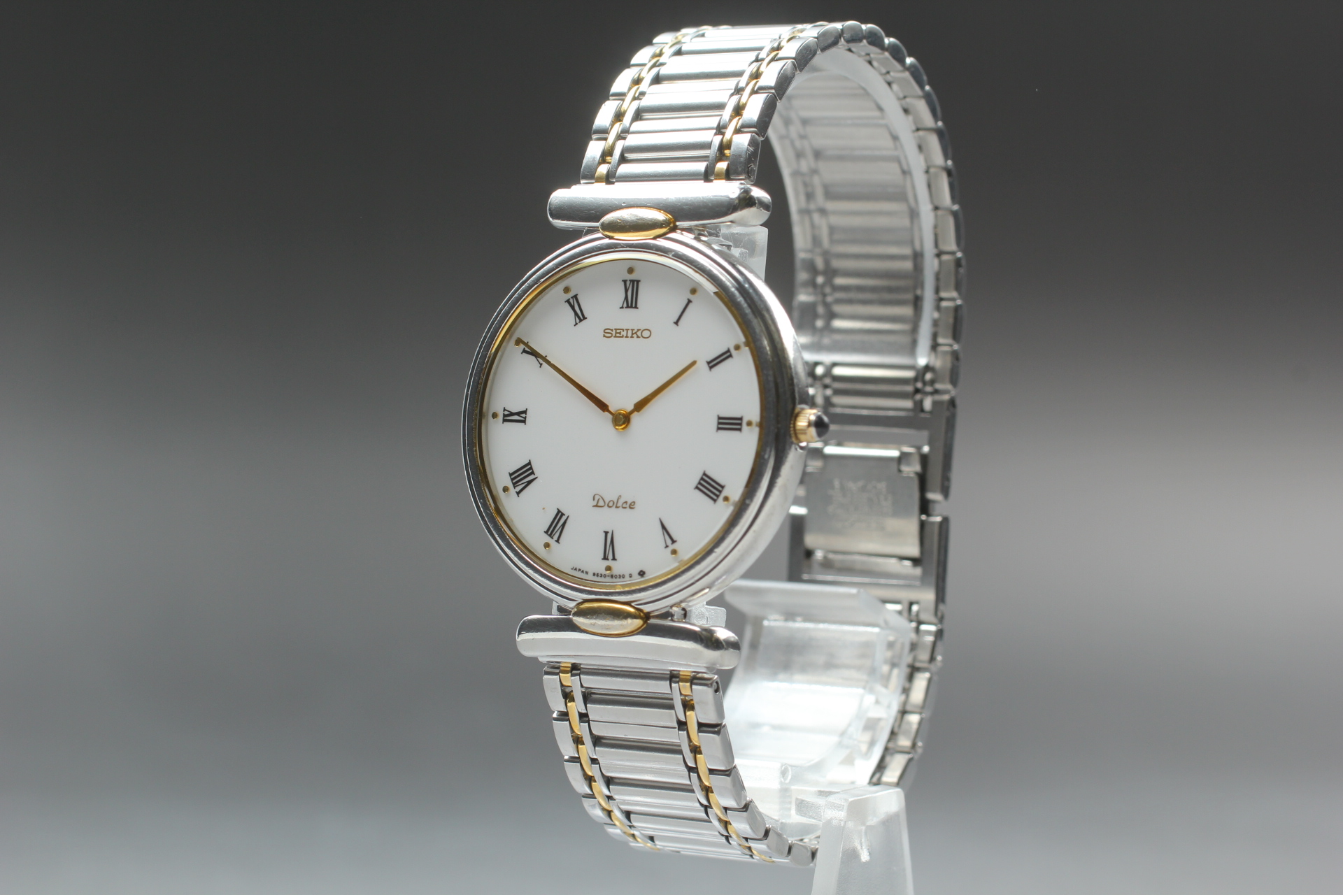 EXC+5】 Vintage Seiko Dolce 9530-6030 White Dial Quartz