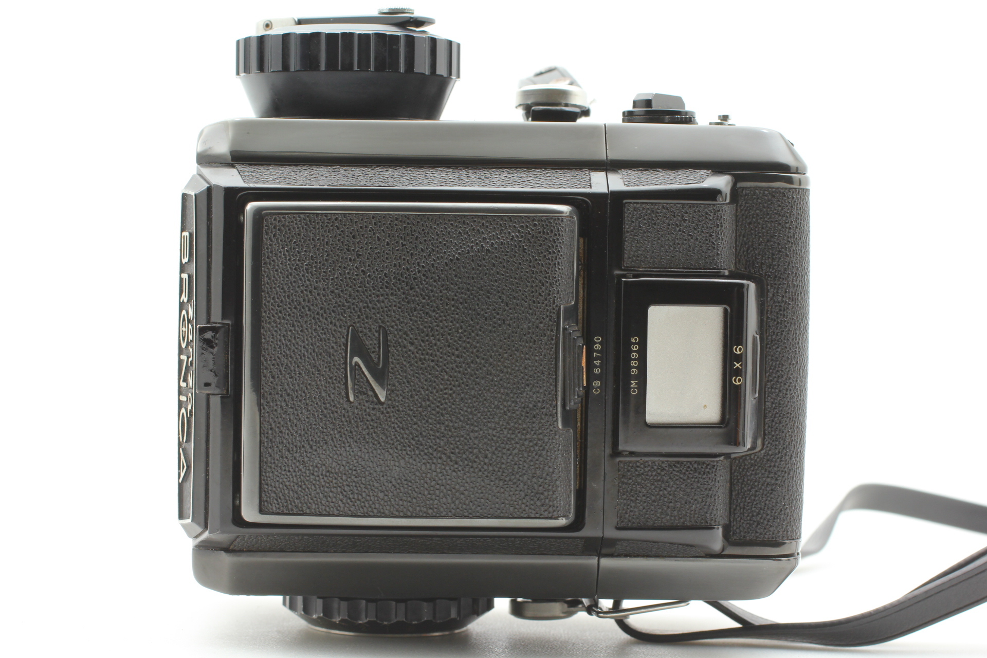 Near MINT] Zenza Bronica S2 Black Film Camera Nikkor-P 75mm