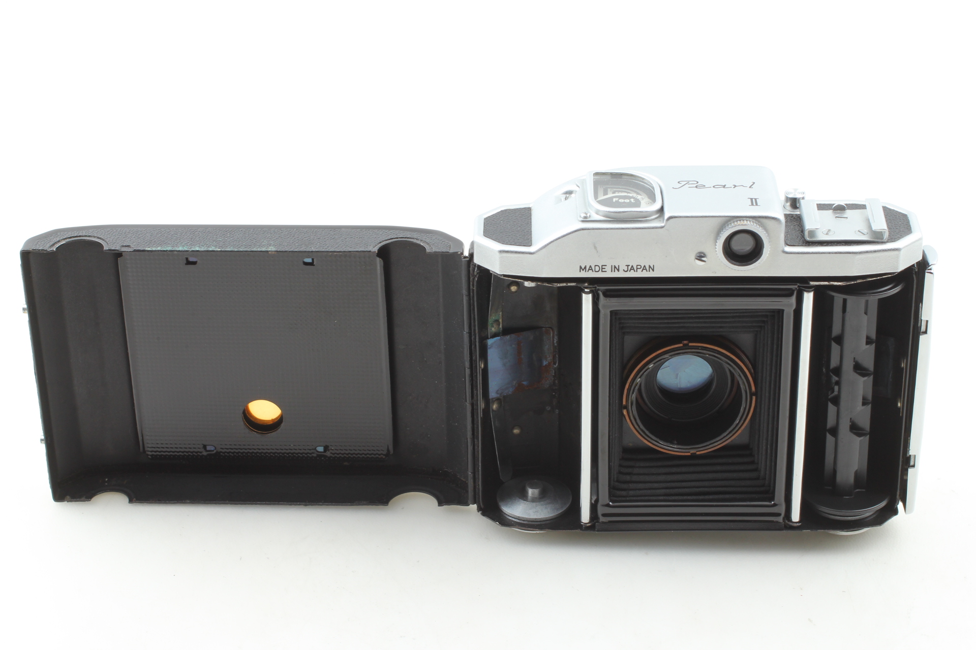 MINT w/case]Konica Pearl II Rangefinder Film Camera Hexar