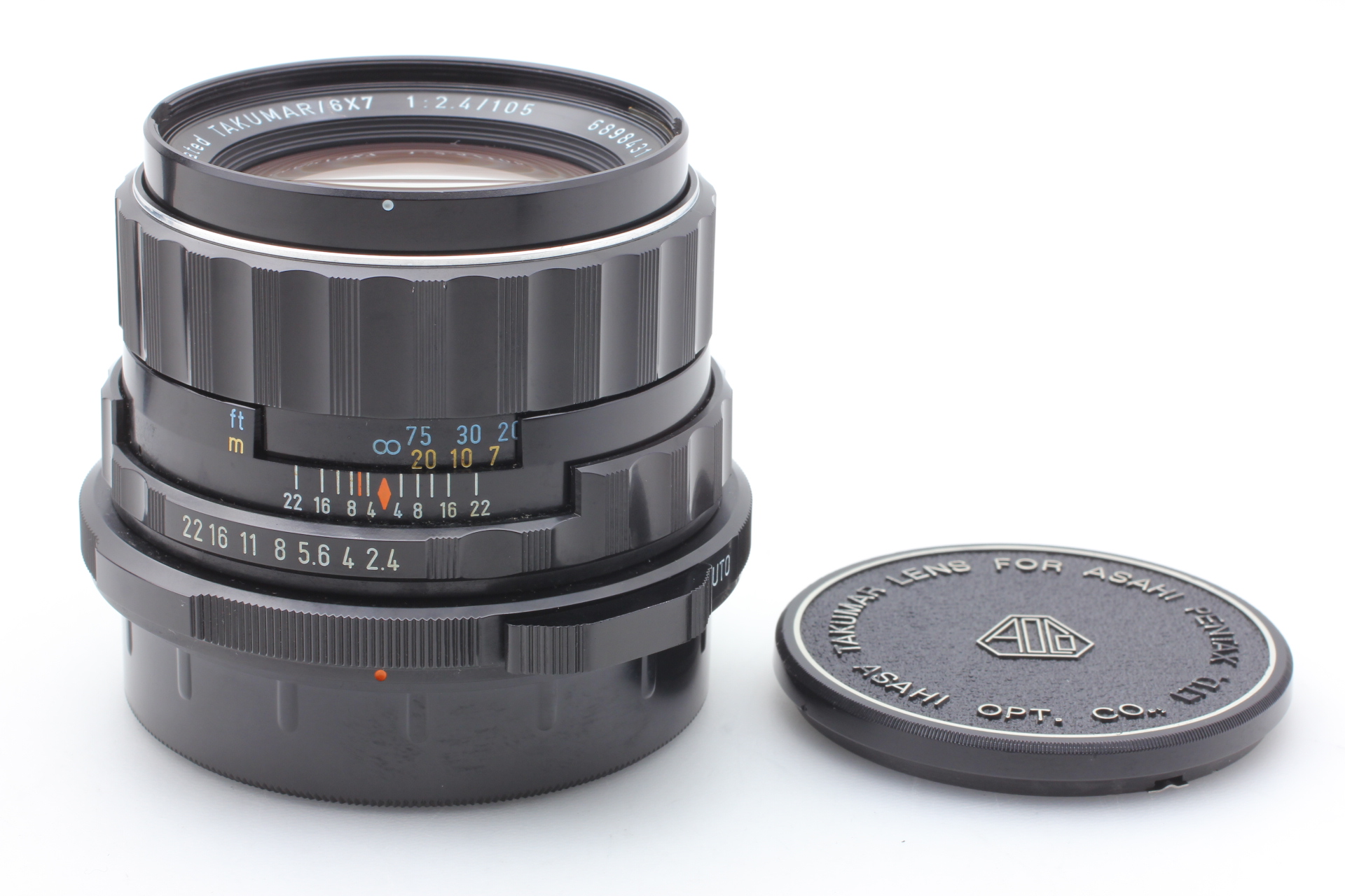 Pentax SMC Takumar 6x7 105mm f/2.4 Standard Lens FROM JAPAN