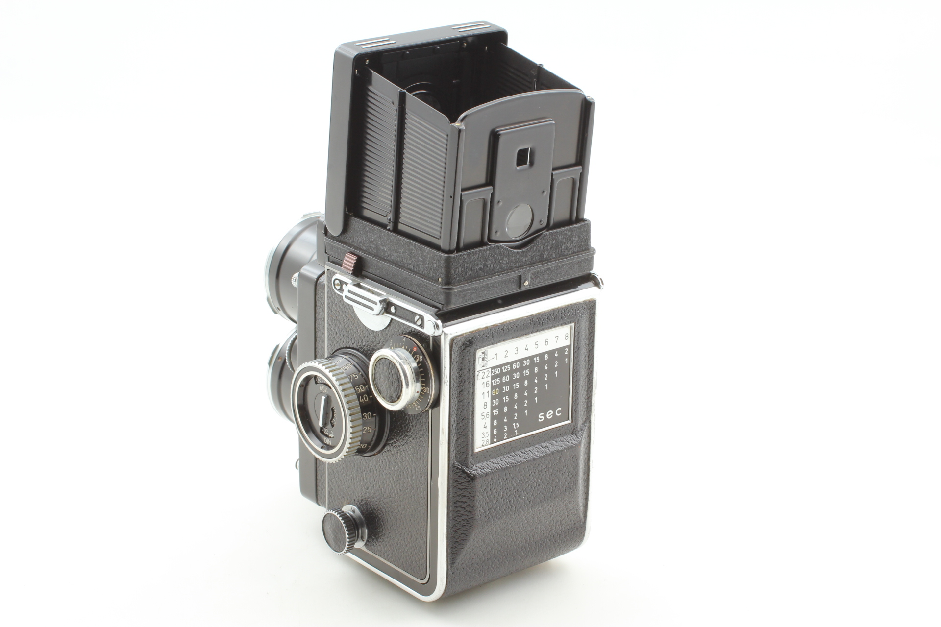 Near MINT ] Rolleiflex Tele Rollei 6x6 TLR Film Camera