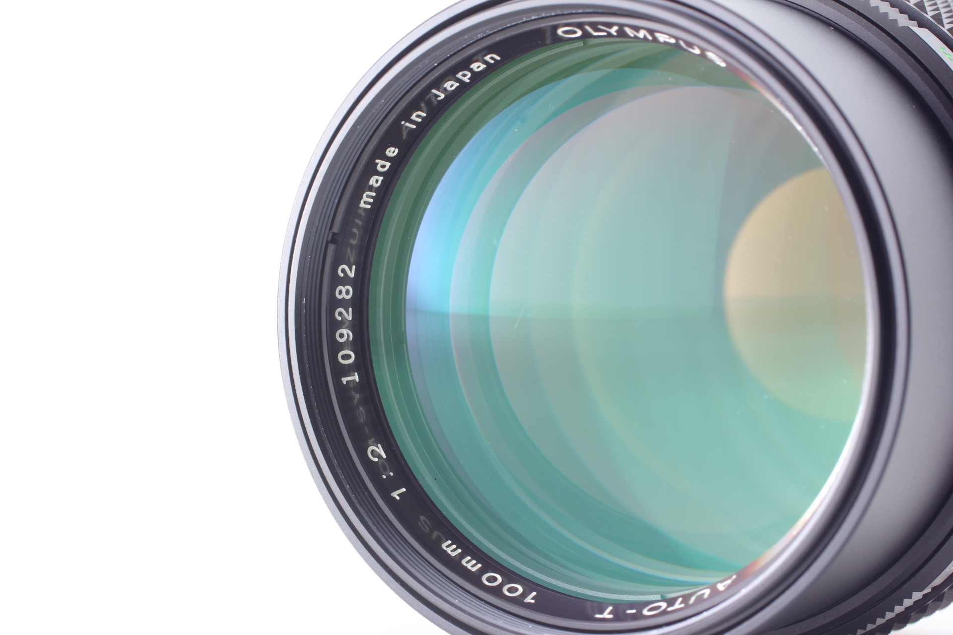 Olympus OM System Zuiko Auto-T 100mm f/2 Lens [Top MINT Late Model