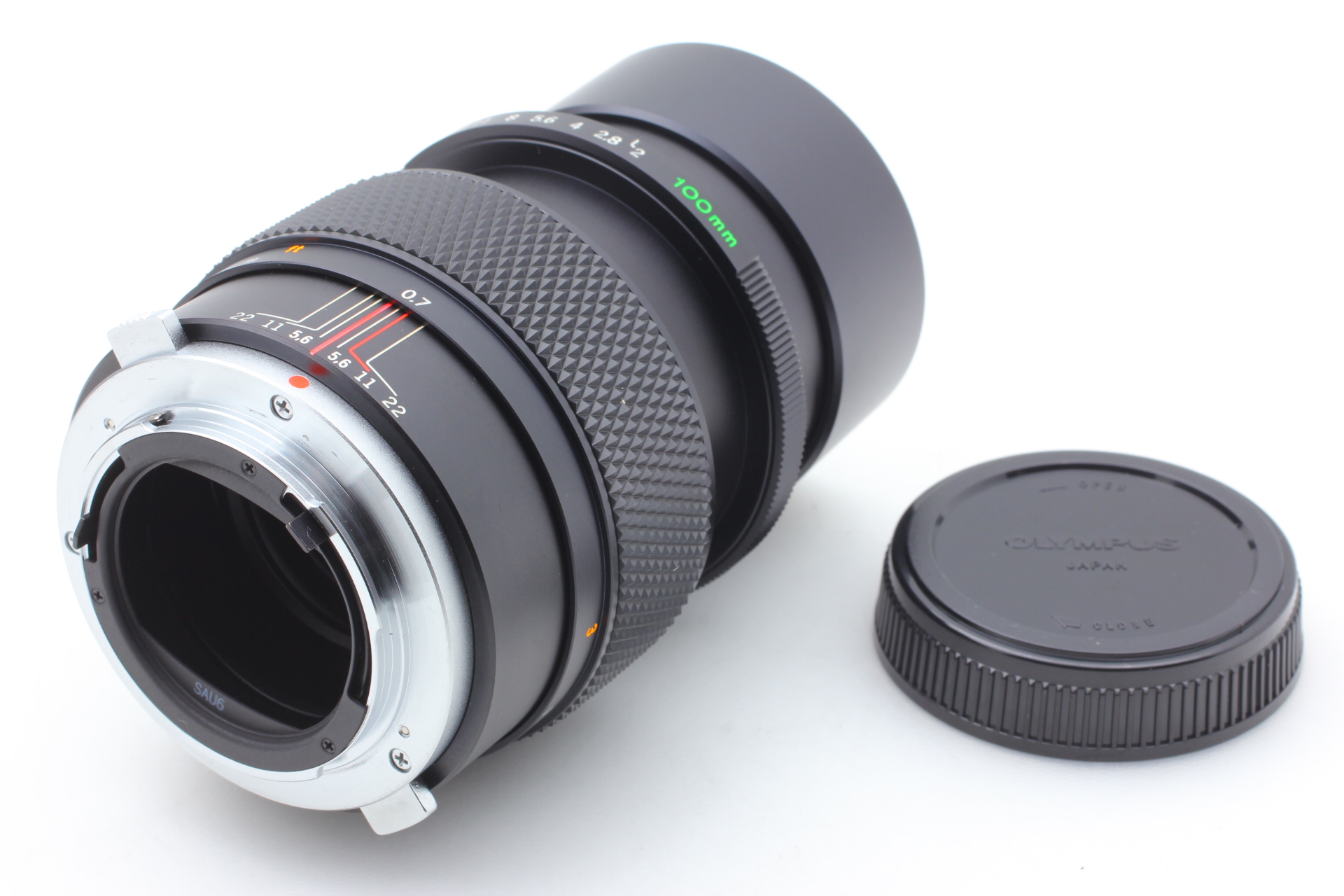 Olympus OM System Zuiko Auto-T 100mm f/2 Lens [Top MINT Late Model