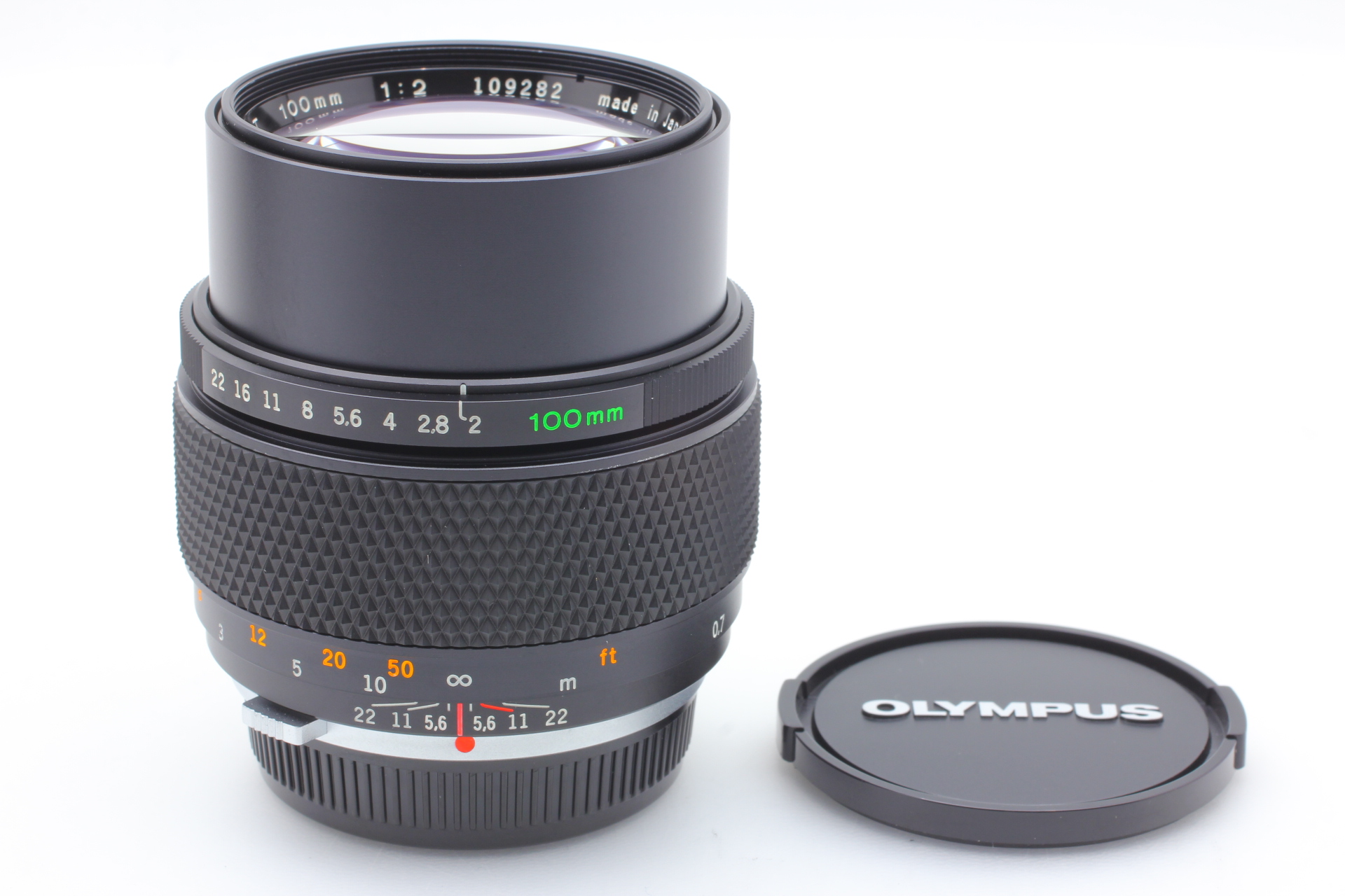Olympus OM System Zuiko Auto-T 100mm f/2 Lens [Top MINT Late Model