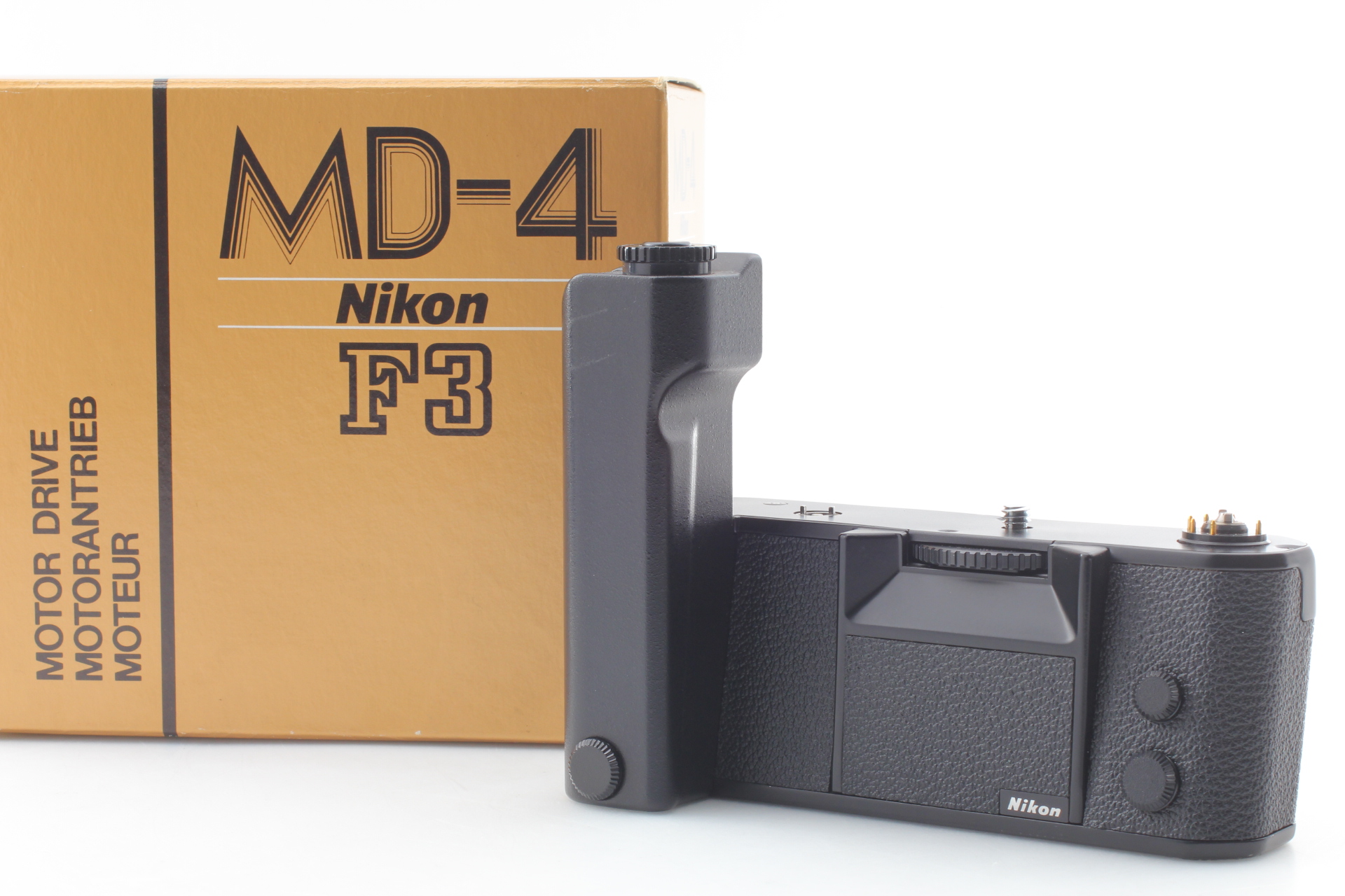 Almost Unused in Box ] Nikon MD-4 Motor Drive for Nikon F3
