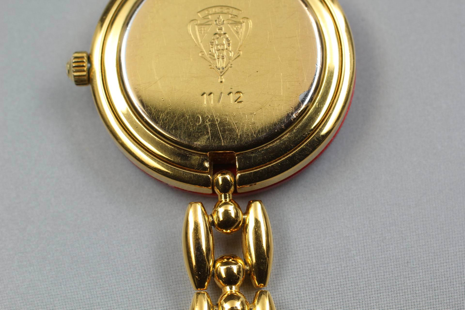 EXC+5 Case] Vintage Gucci 11/12 Change Bezel 6Color QZ Woman's