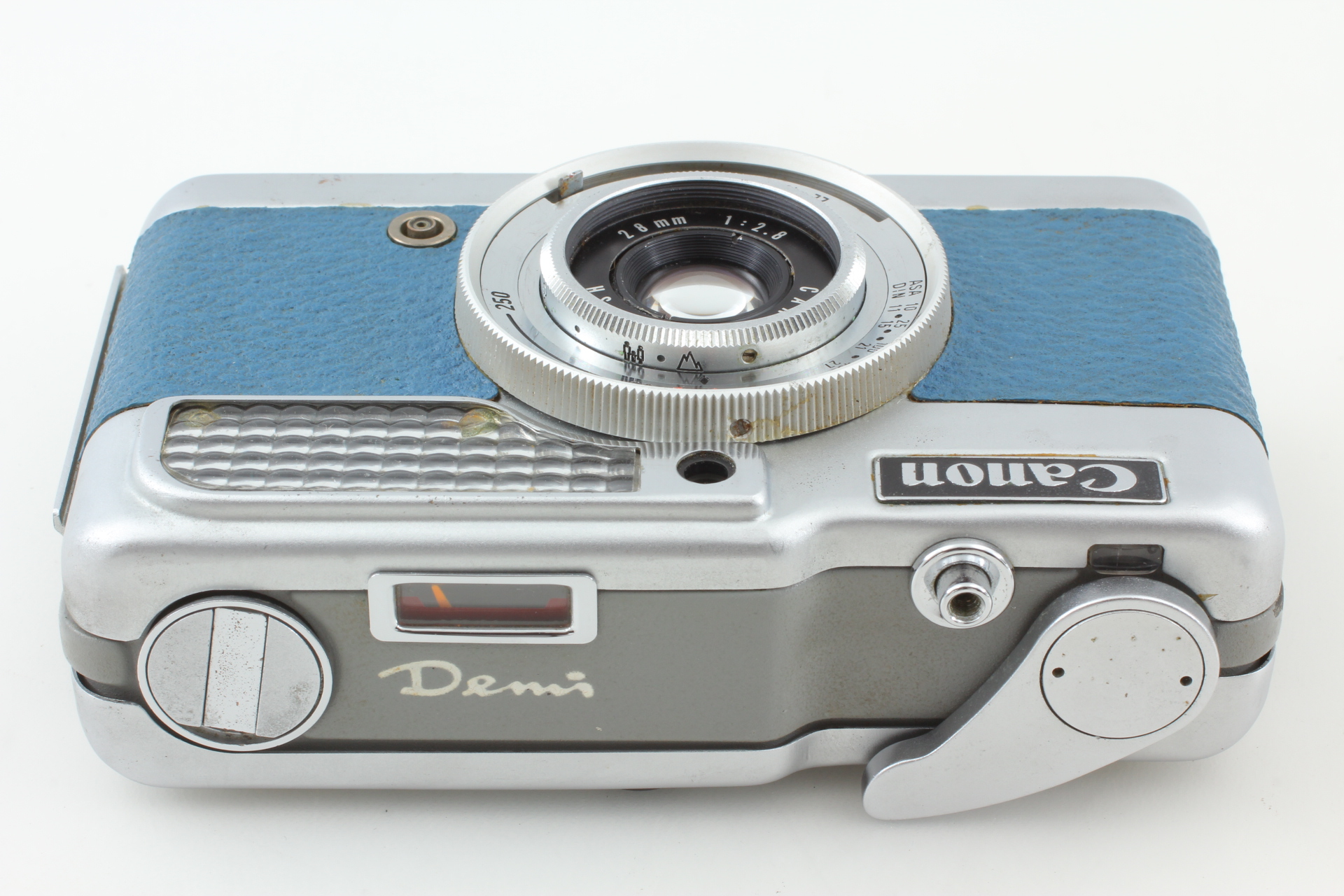 Rare [Exc+5] Canon Demi Sky Blue Half Frame 35mm Film Camera New