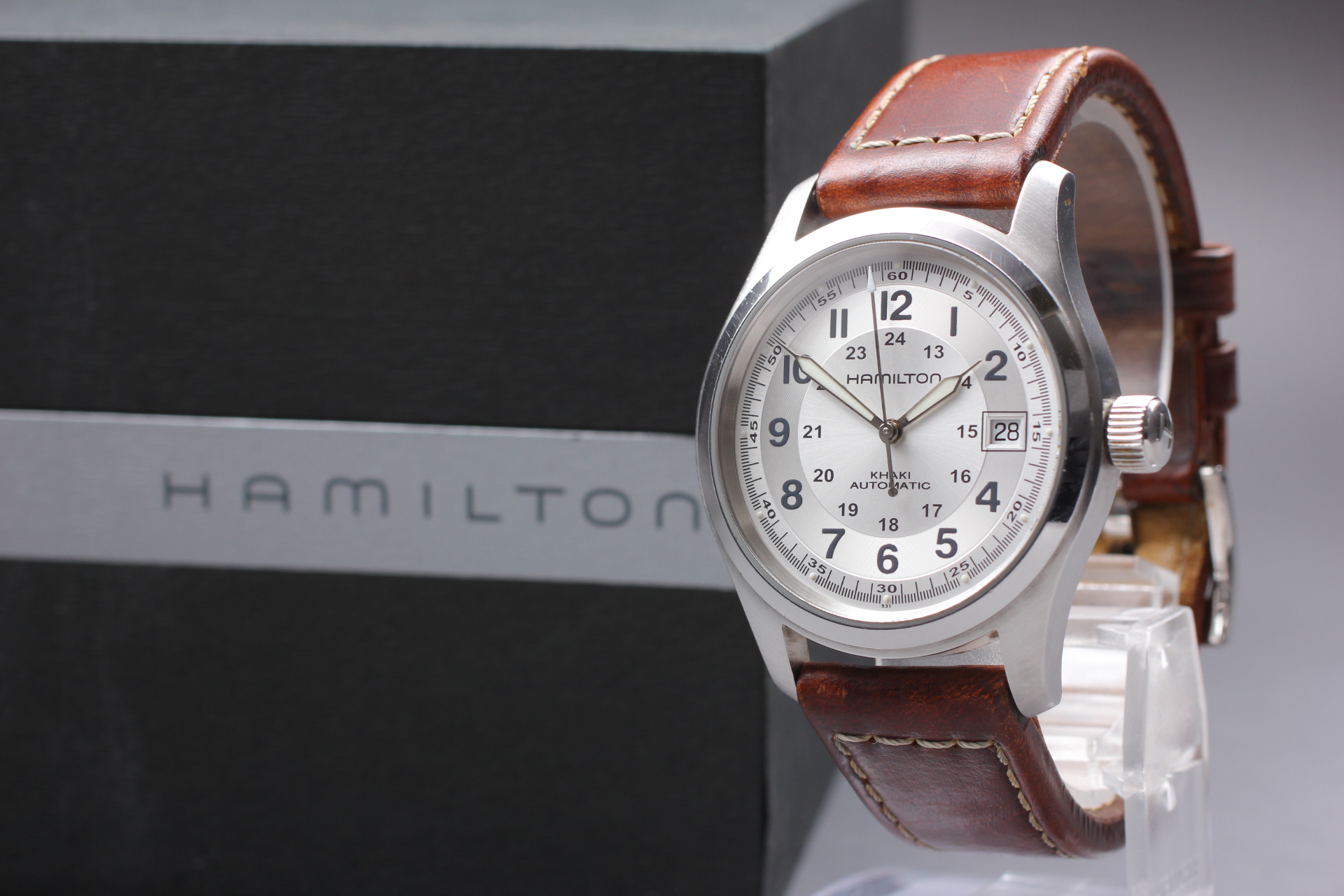 Hamilton Khaki Field 38mm H704450自動巻き HAMILTON/ハミルトン】 H704450 カーキフィールド 腕時計