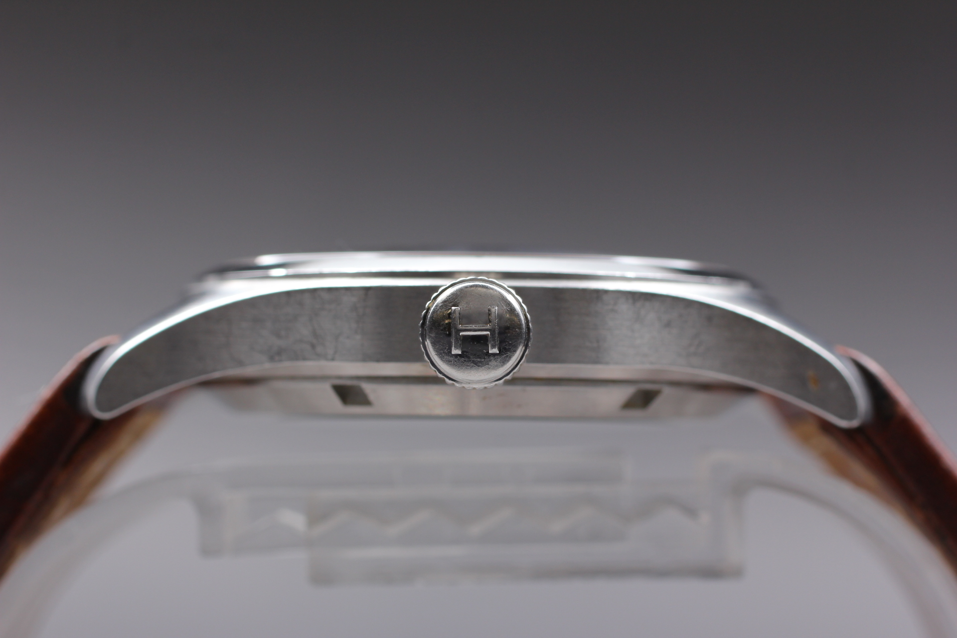 w/Box [NEAR MINT] Hamilton Khaki Field H704450 Silver Automatic