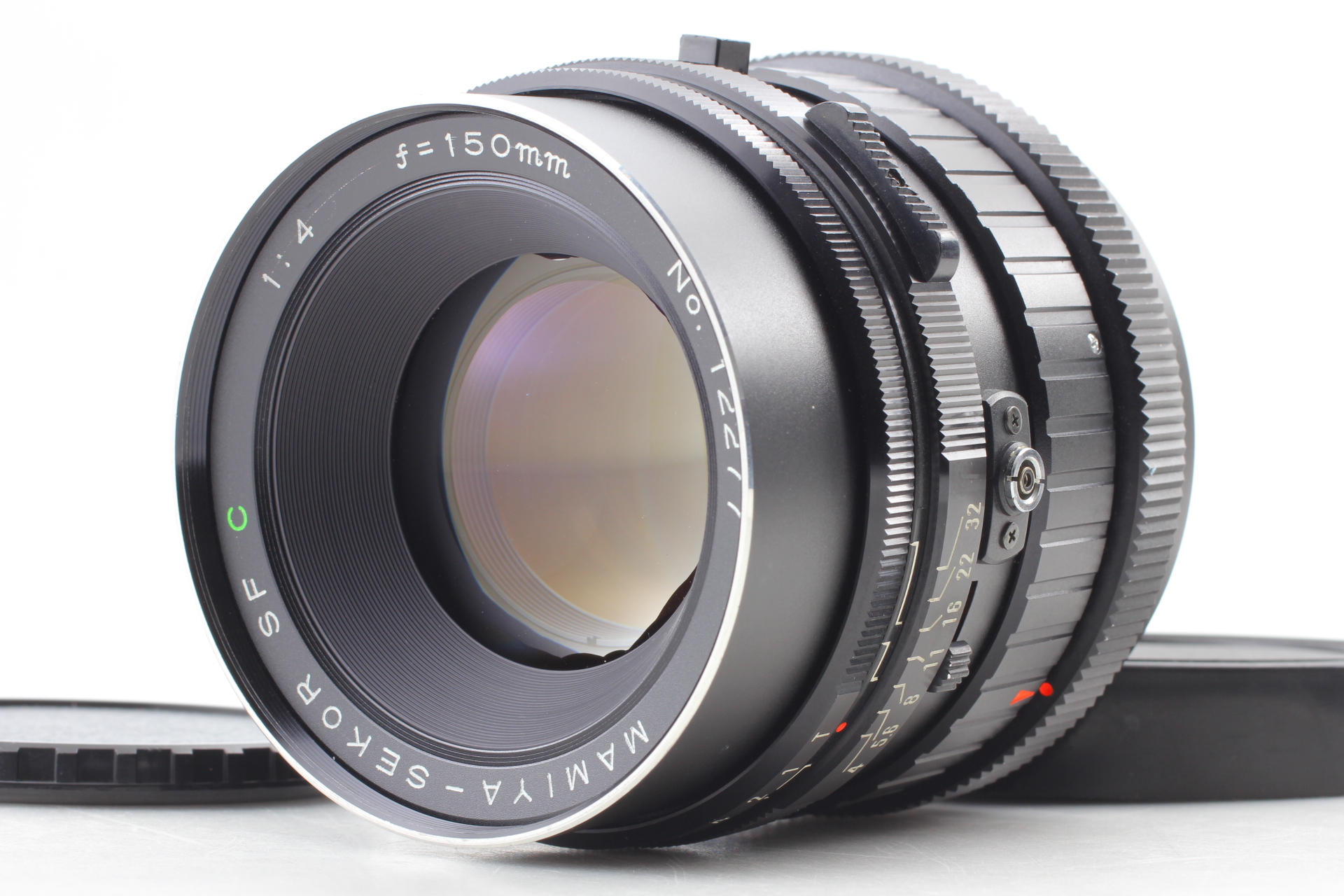 マミヤ　mamiya sekor SF C 150mm f4 Near MINT] Mamiya Sekor SF C 150mm f/4 Soft Focus lens for