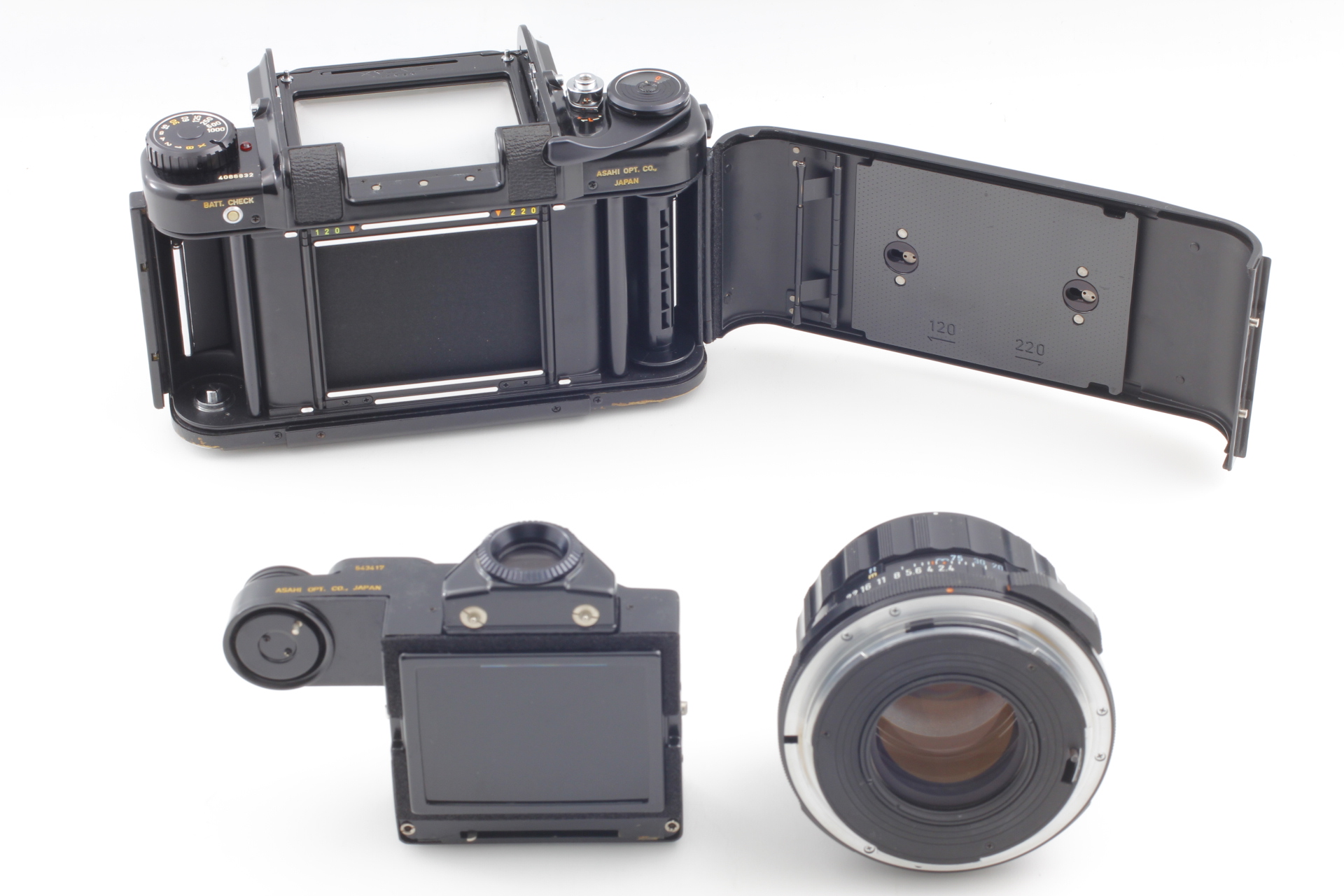 Pentax 6x7 67 TTL Mirror Up SMC T 105mm f2.4 [MINT Lens w