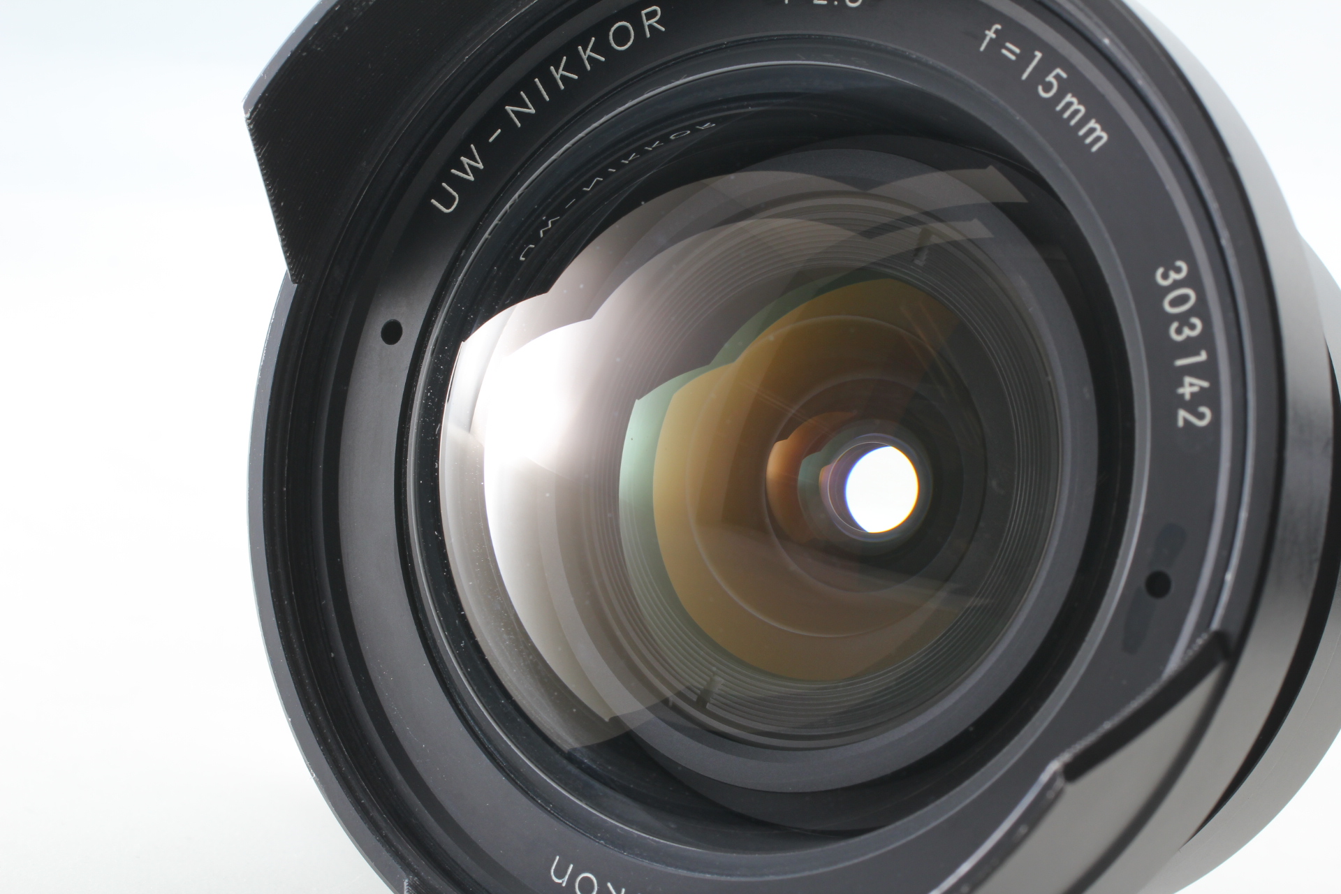 N MINT +++] Nikon UW Nikkor 15mm f2.8 Lens w/Metal Cap + UW
