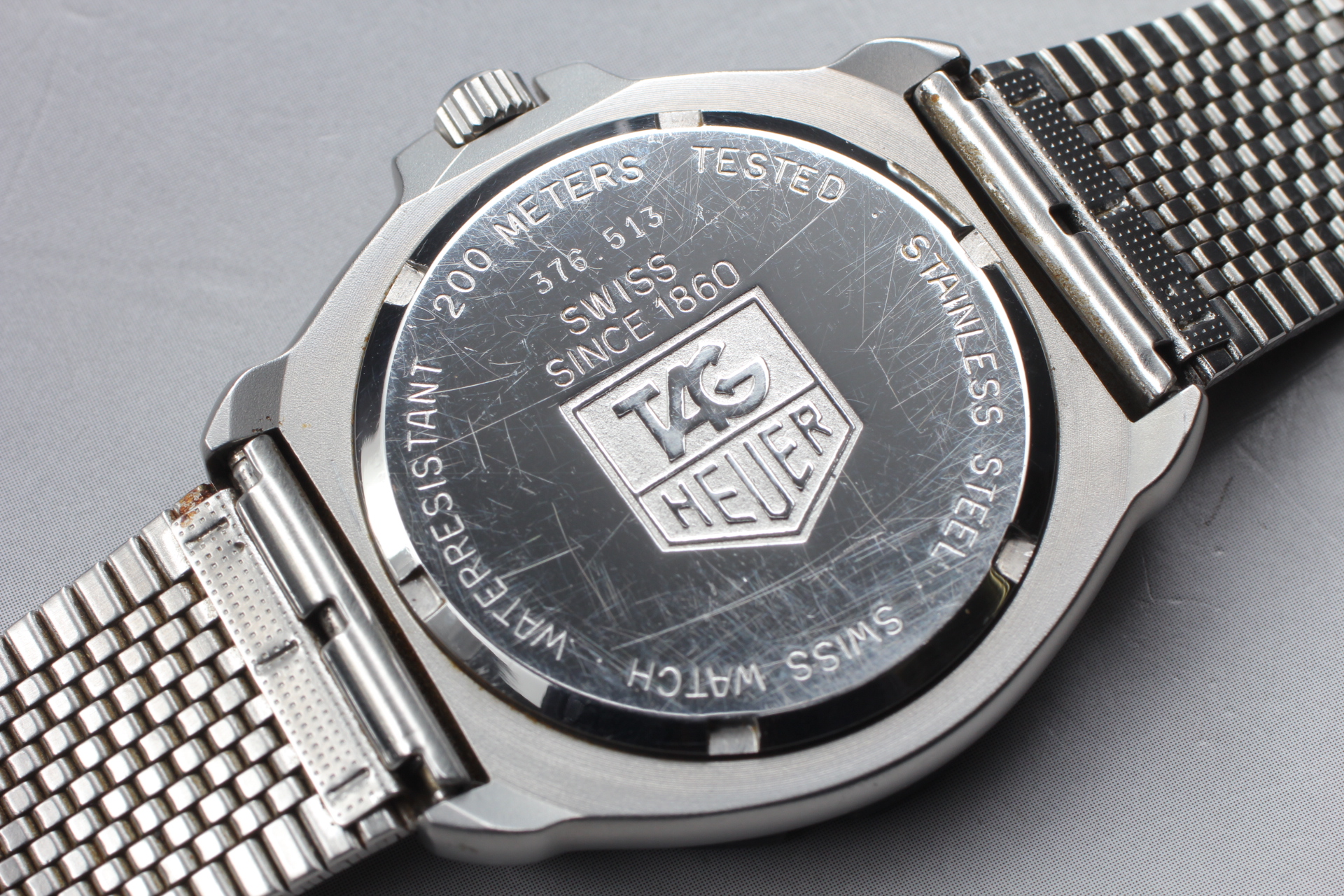 お*ン様 tag heuer 376.513 人気 稼働 NEAR MINT】 TAG HEUER 376.513 PROFESSIONAL 200 Unisex Quartz