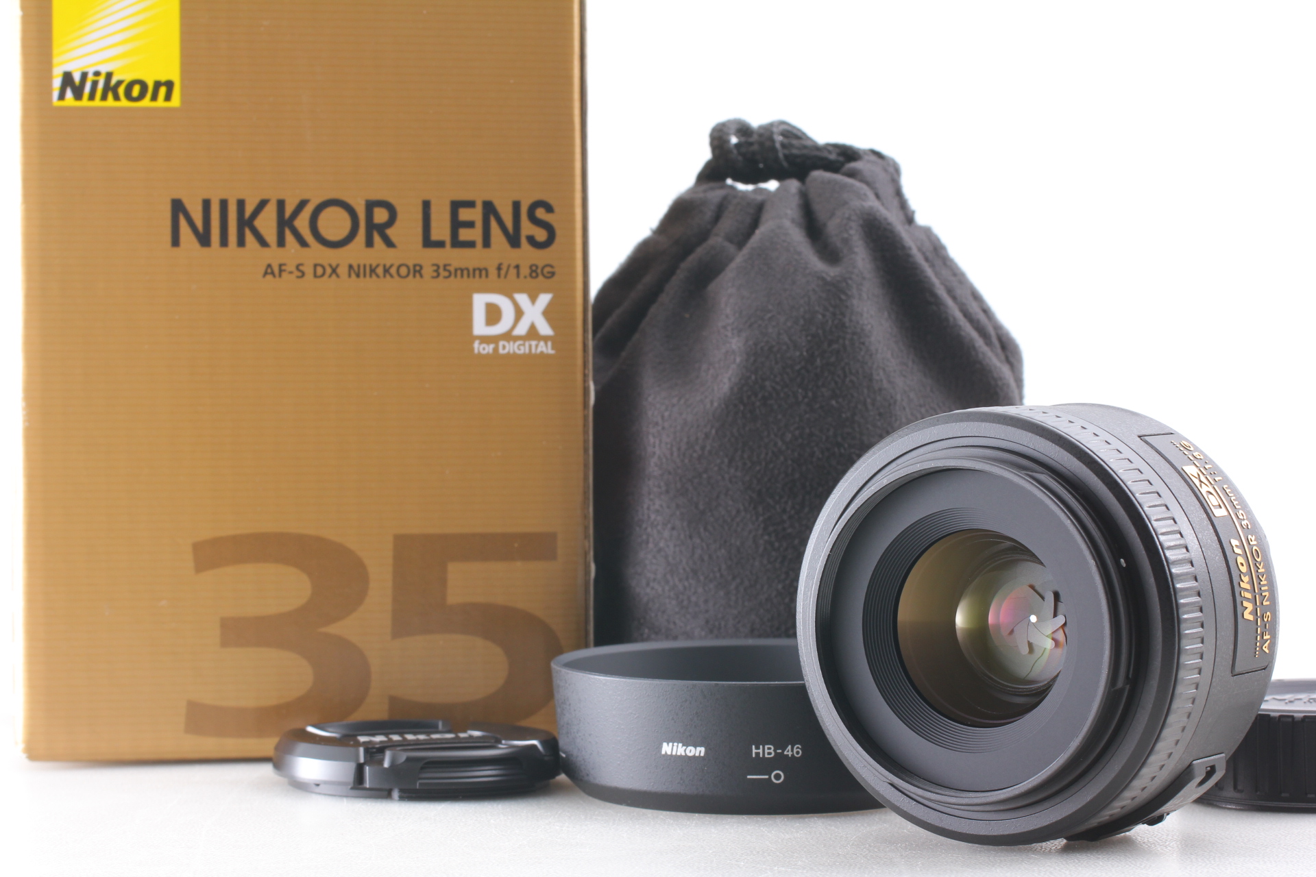 Open Box] Nikon AF-S DX NIKKOR 35mm f/1.8G AF Lens w/ Hood