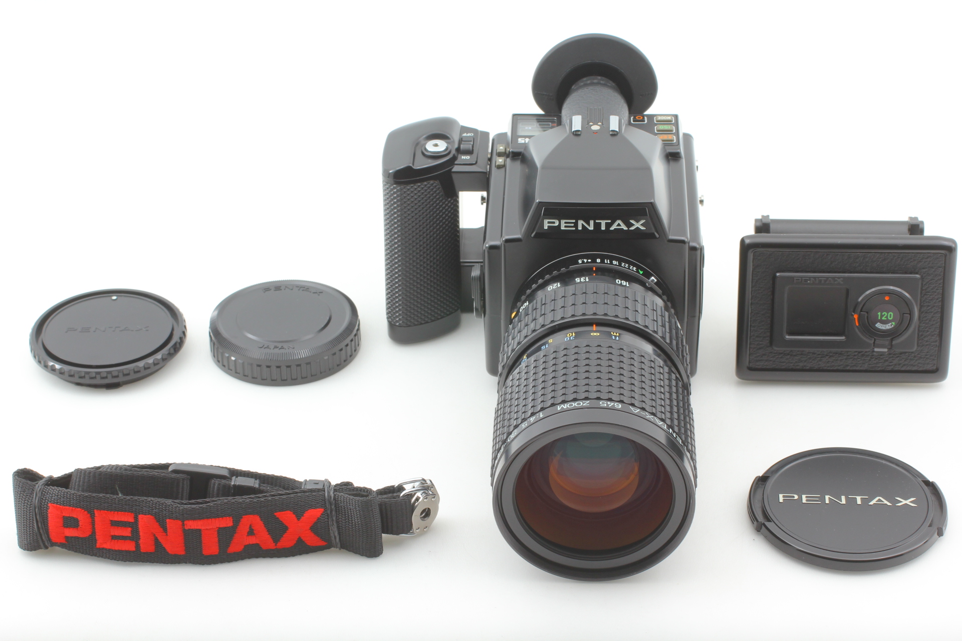 MINT] Pentax 645 Film Camera SMC A 80-160mm f4.5 Lens 120