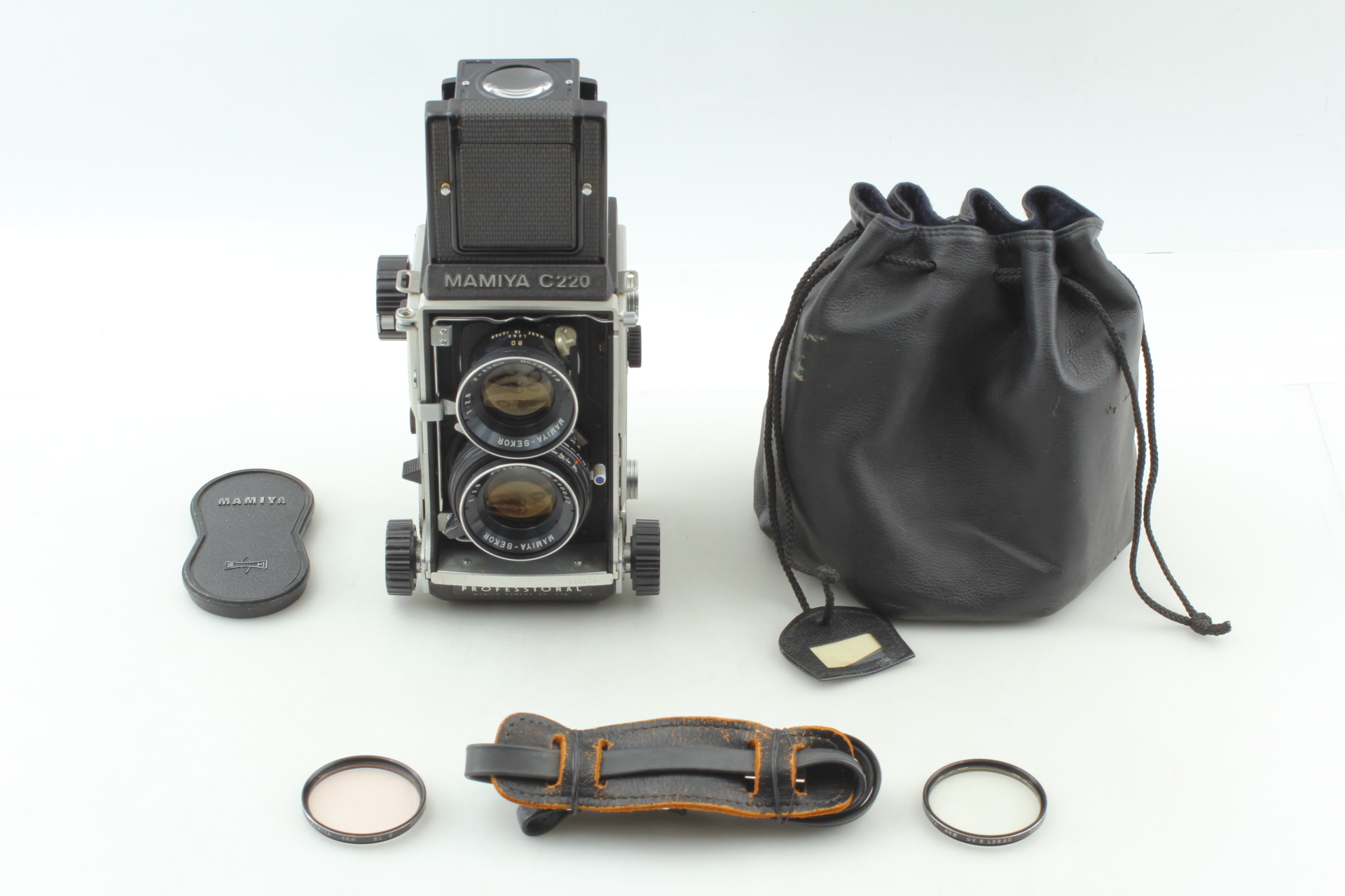 Near MINT] Mamiya C220 Pro TLR Film Camera w/ 80mm f/2.8