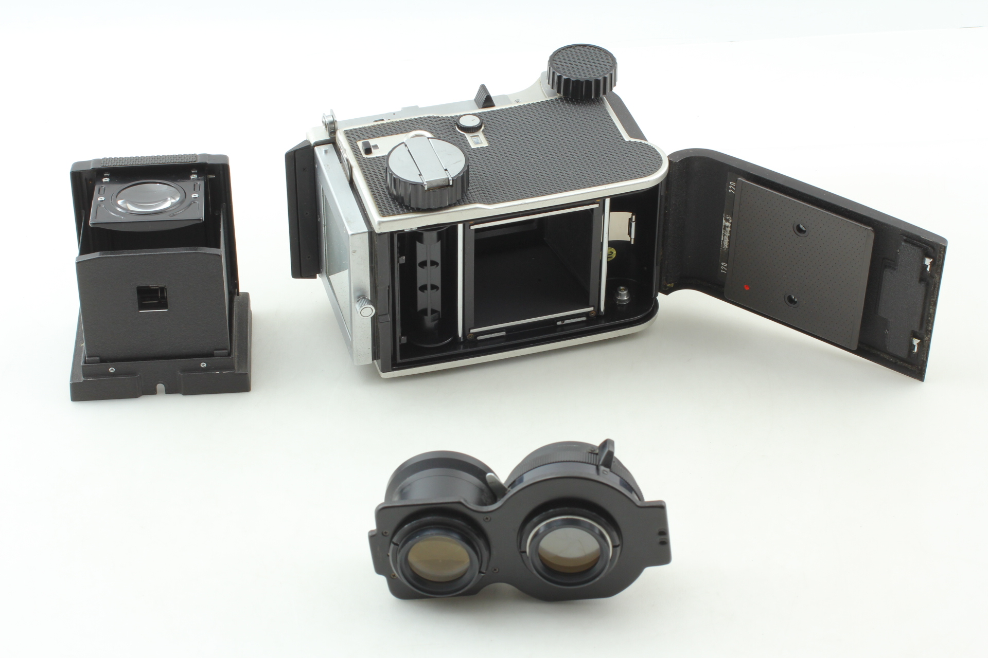 Near MINT] Mamiya C220 Pro TLR Film Camera w/ 80mm f/2.8