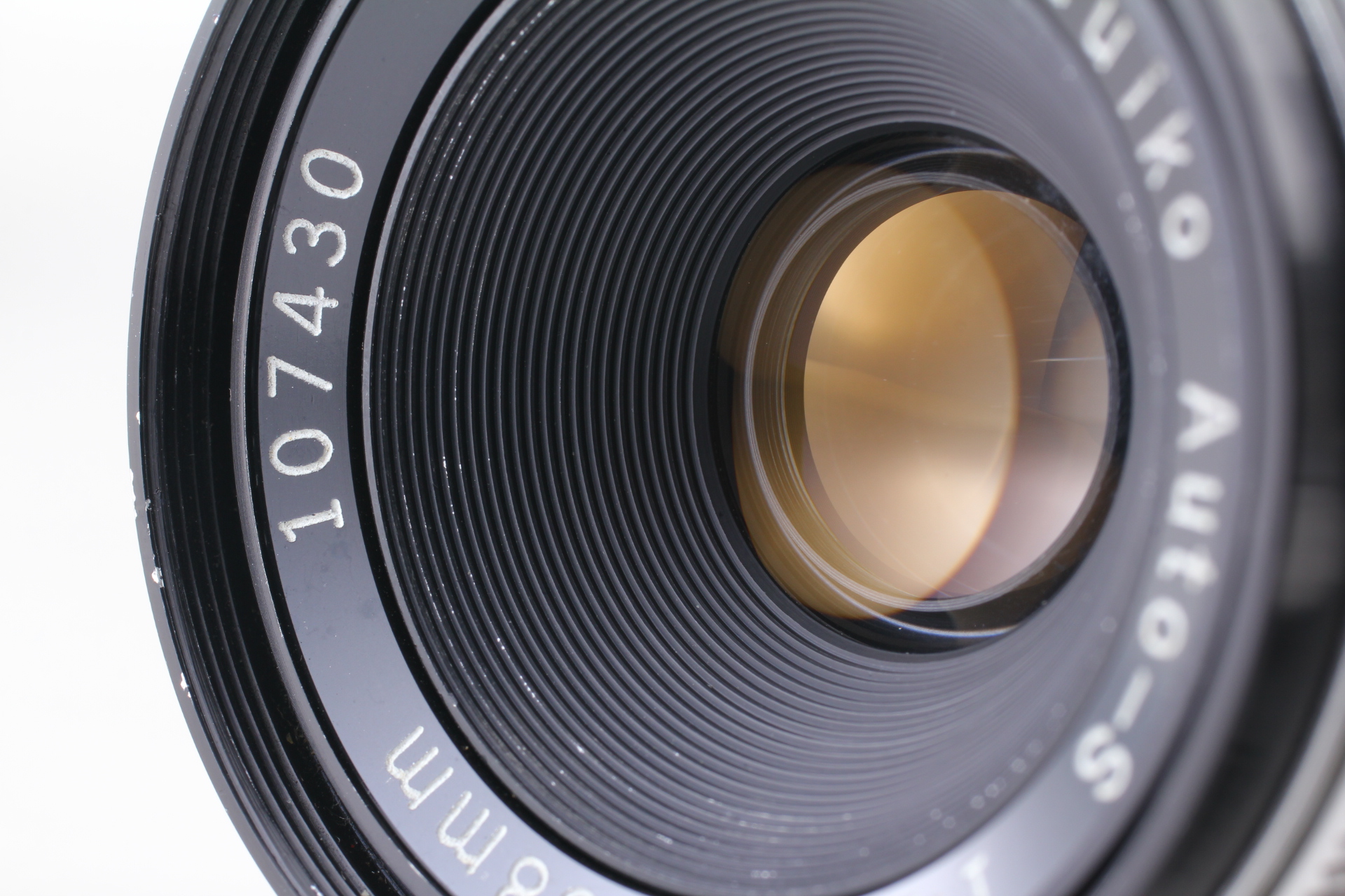 Exc+5] Olympus D.Zuiko Auto-S 38mm F/2.8 MF Lens for F FV FT