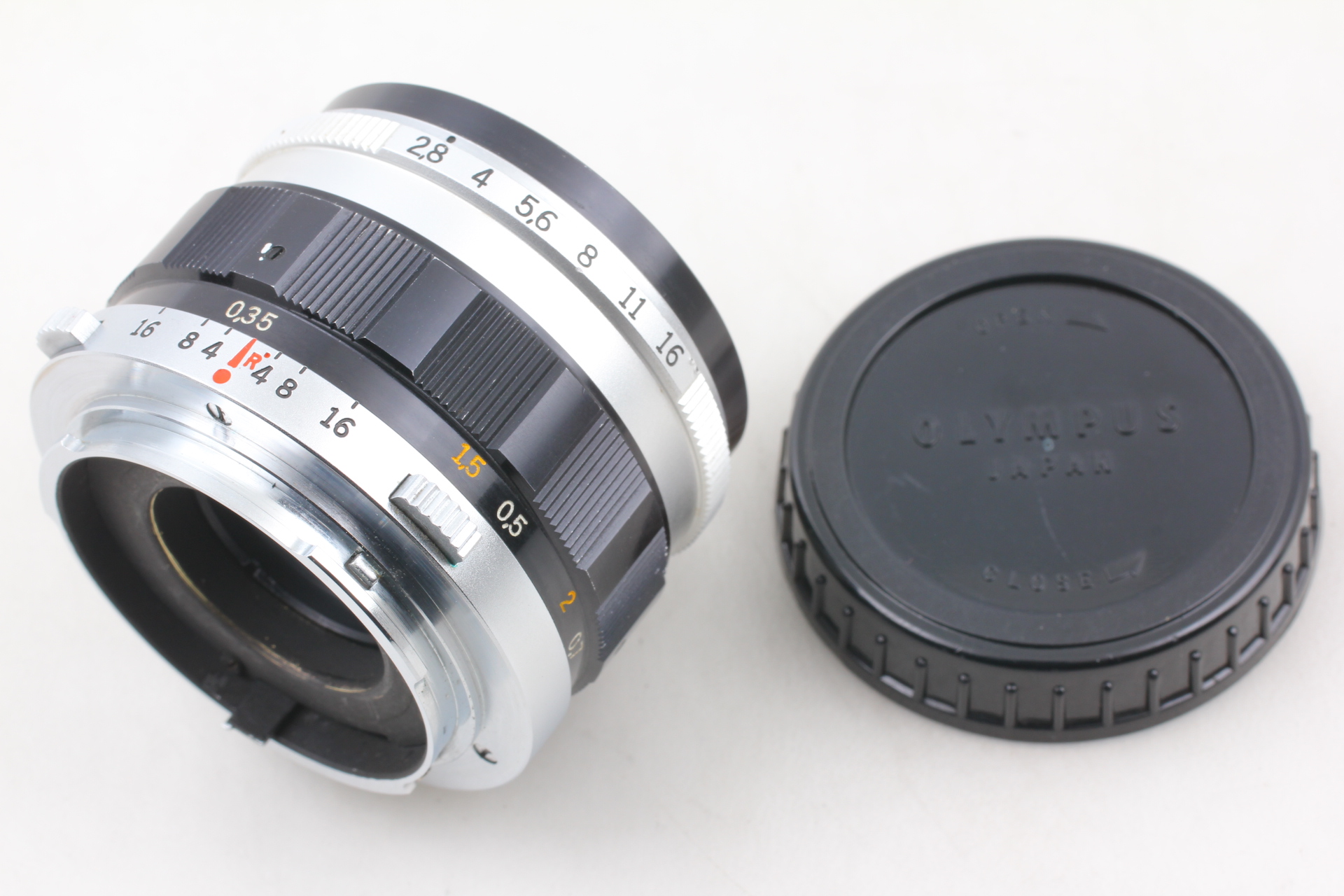 Exc+5] Olympus D.Zuiko Auto-S 38mm F/2.8 MF Lens for F FV FT