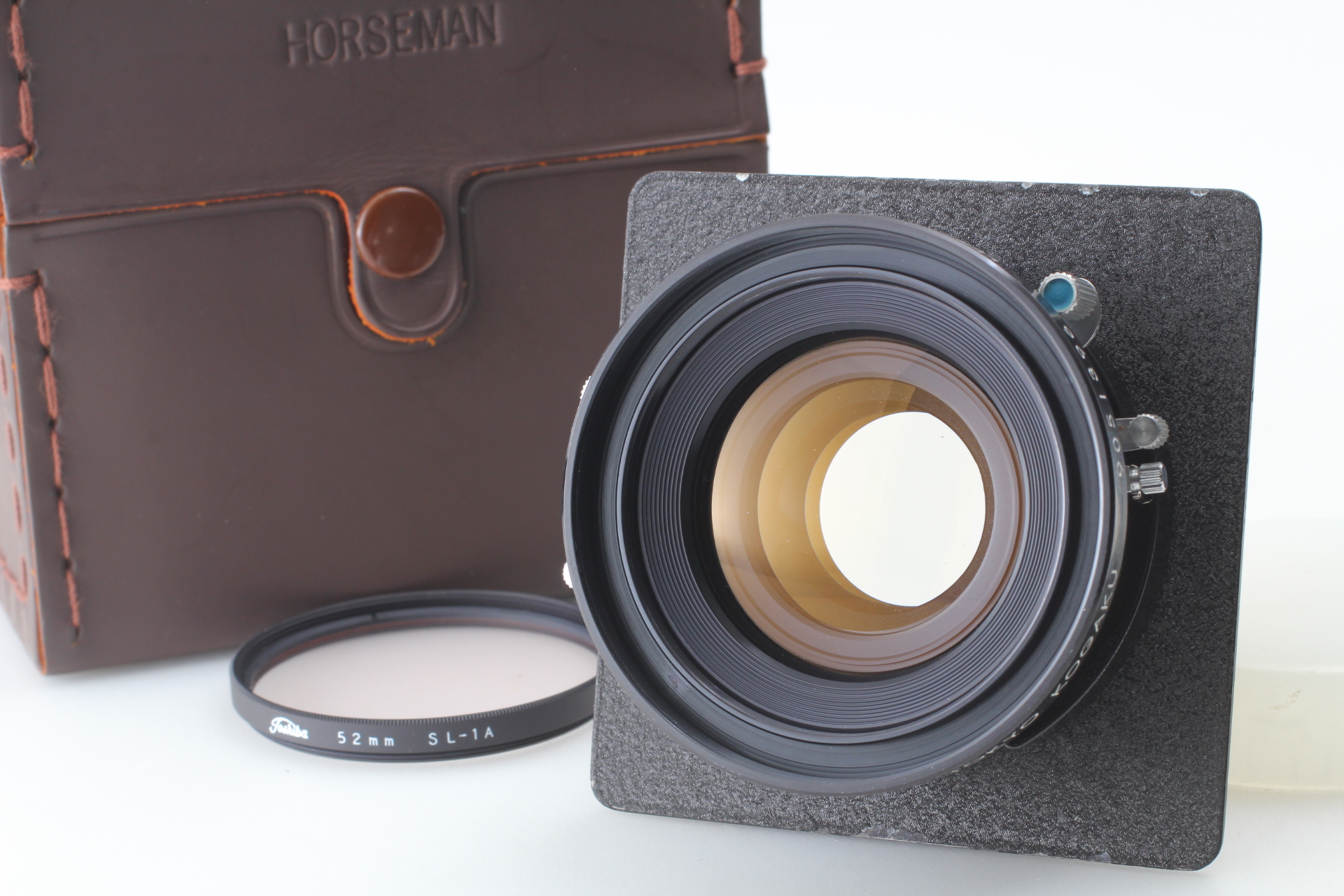 SUPER TOPCOR 105mm f/4.5 レンズ MINT] Tokyo Kogaku Super Topcor 105mm f/4.5 Lens 6x9 45in