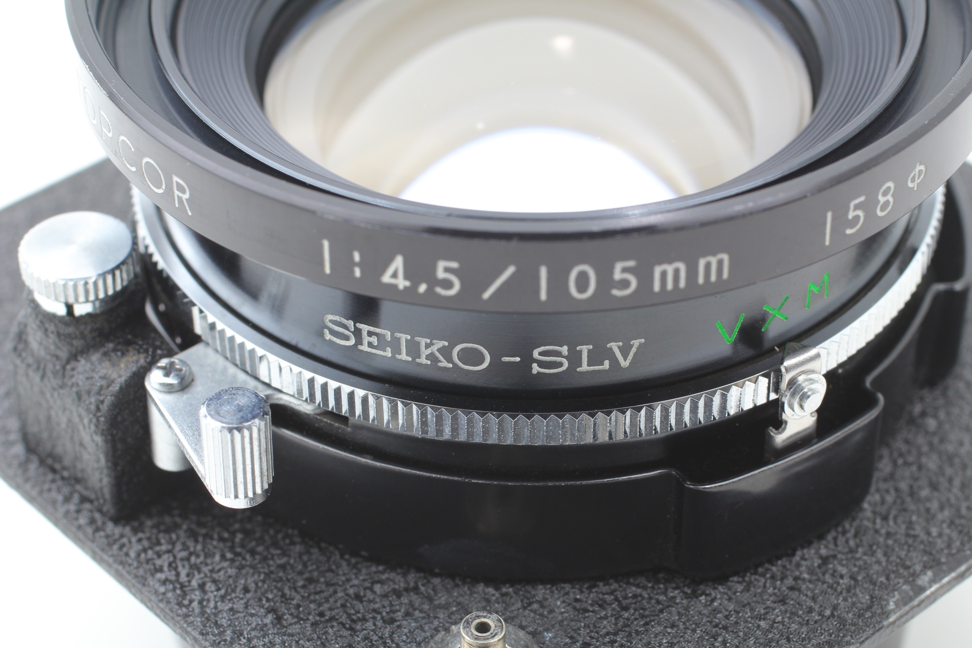 SUPER TOPCOR 105mm f/4.5 レンズ MINT] Tokyo Kogaku Super Topcor 105mm f/4.5 Lens 6x9 45in