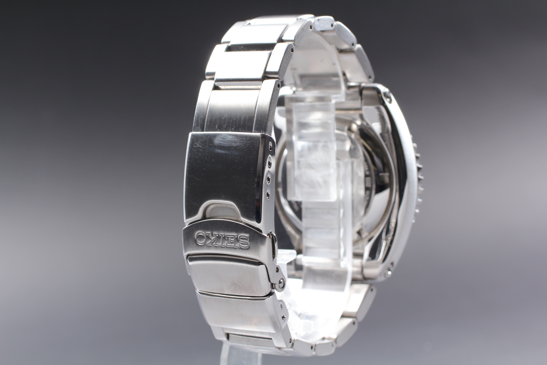 【ジャンク品】SEIKO KINETIC DIVER 5M62-0BL0 Seiko Kinetic Diver 200m 5M62-0BL0 Men's Watch Black Dial
