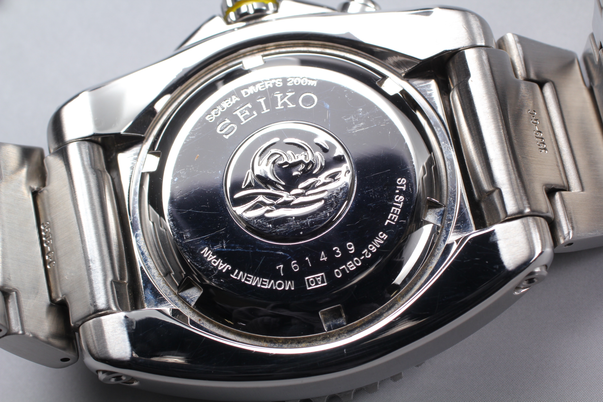 SEIKO 5M62-0BL0 KINETIC ダイバー Seiko Kinetic 5M62-0BL0 | Ref. 5M62-0BL0 Watches on Chrono24