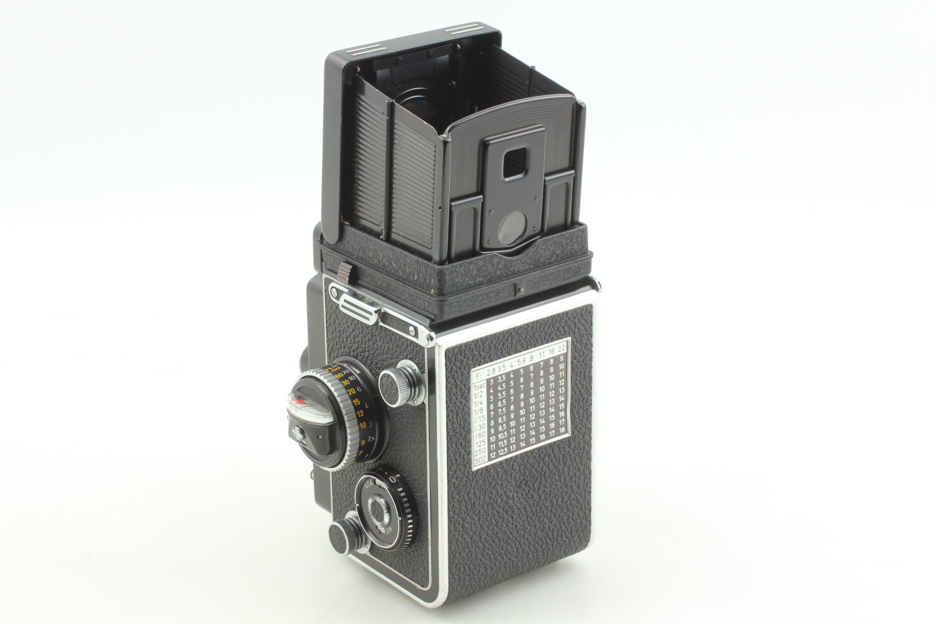 MINT w/Case Hood] Rolleiflex 2.8 F TLR Film Camera Planar