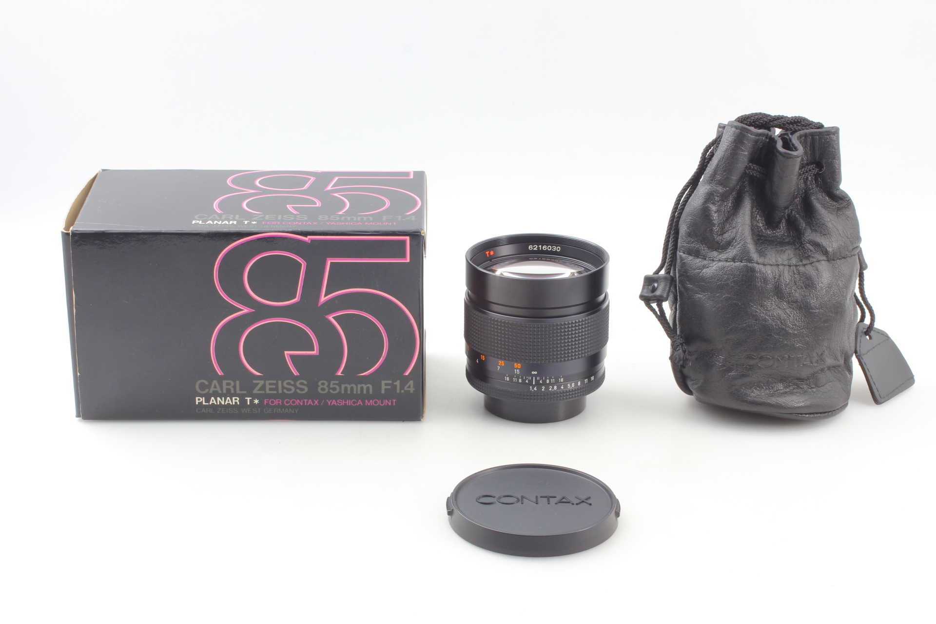 Near MINT++] Carl Zweiss Planar 85mm f1.4 AEG Lens WEST