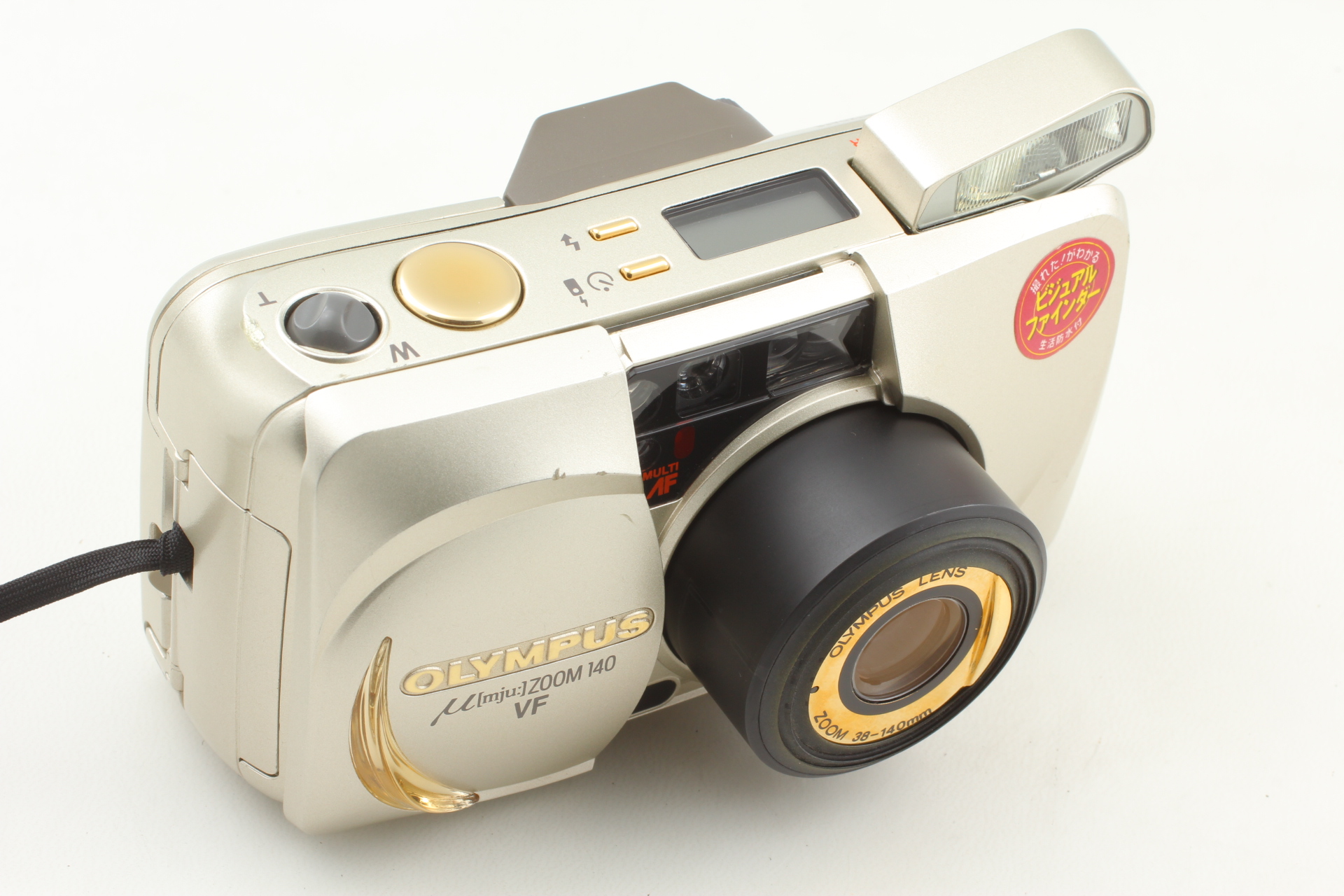Near MINT in Box] Olympus mju μ zoom 140 Point & Shoot film