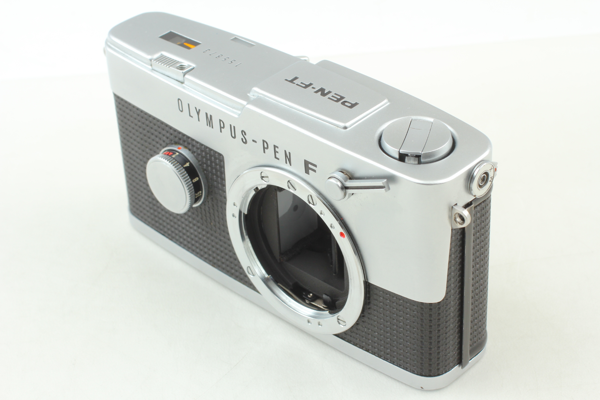 Exc+5] Olympus Pen FT silver Half Filme Camera w/ 40mm F1.4