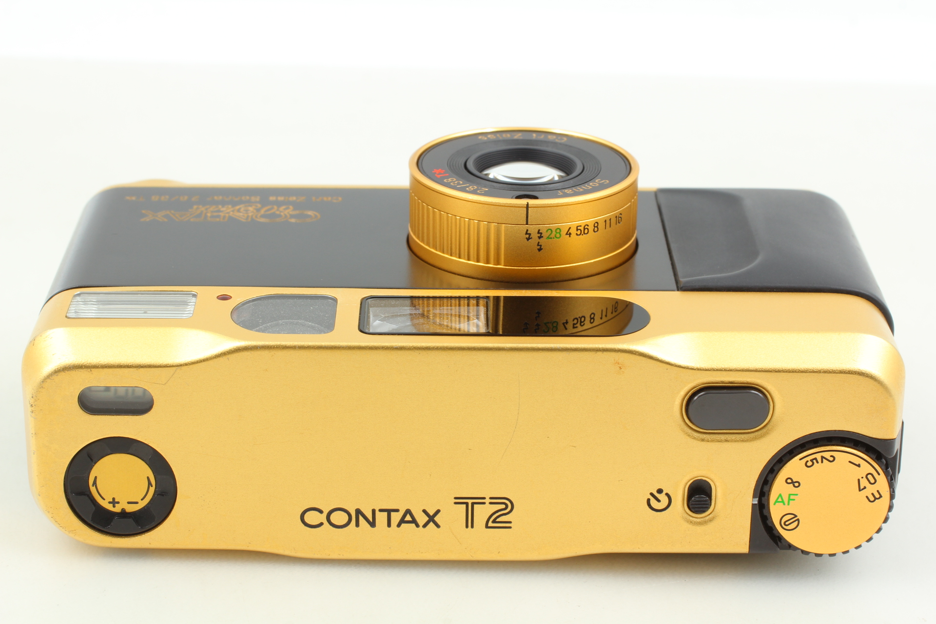 CONTAX T2  ゴールド CONTAX T2 GOLD 60 YEARS LIMITED EDITION POINT & SHOOT FILM