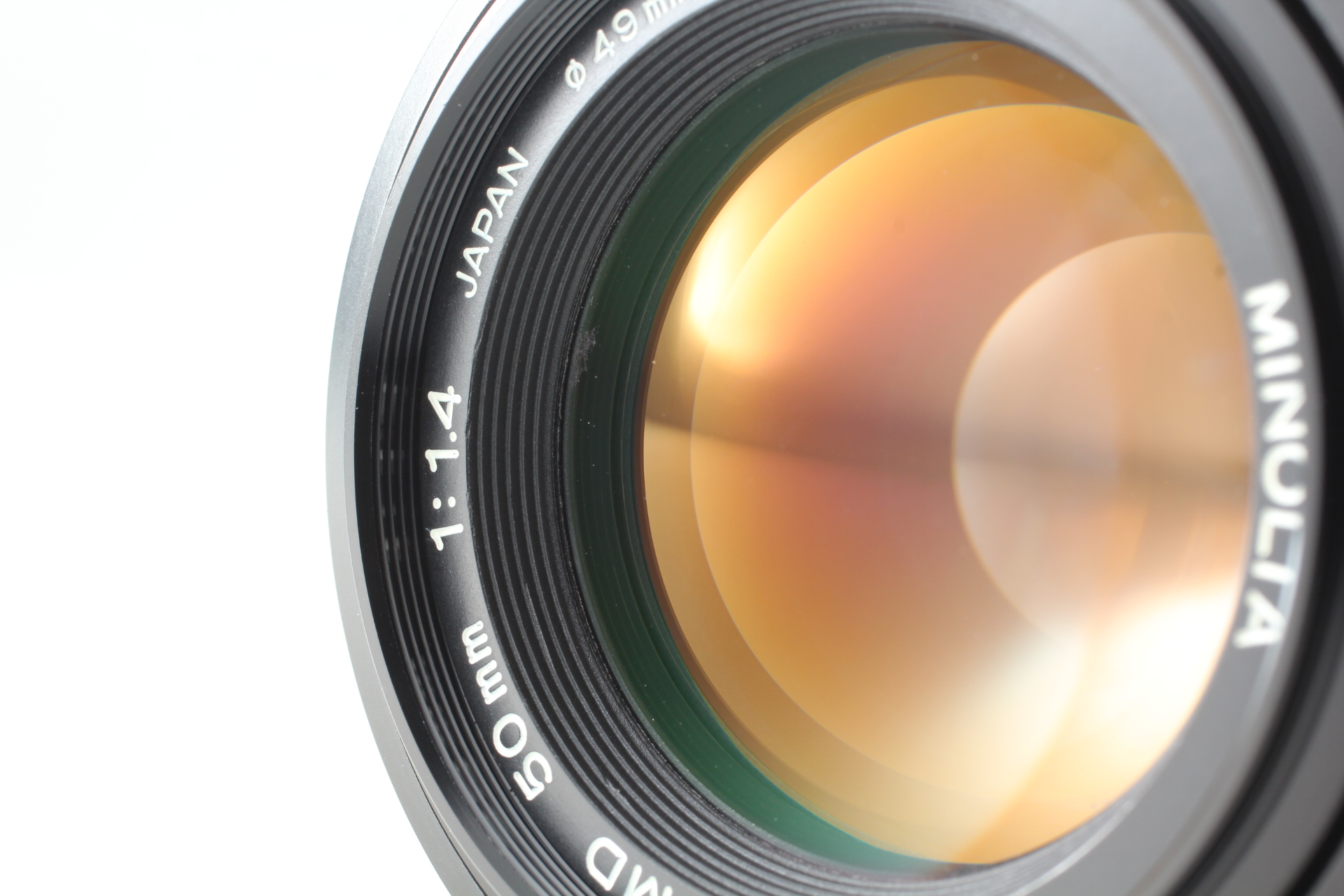 NEAR MINT ] Minolta New MD NMD 50mm f1.4 Standard MF Lens