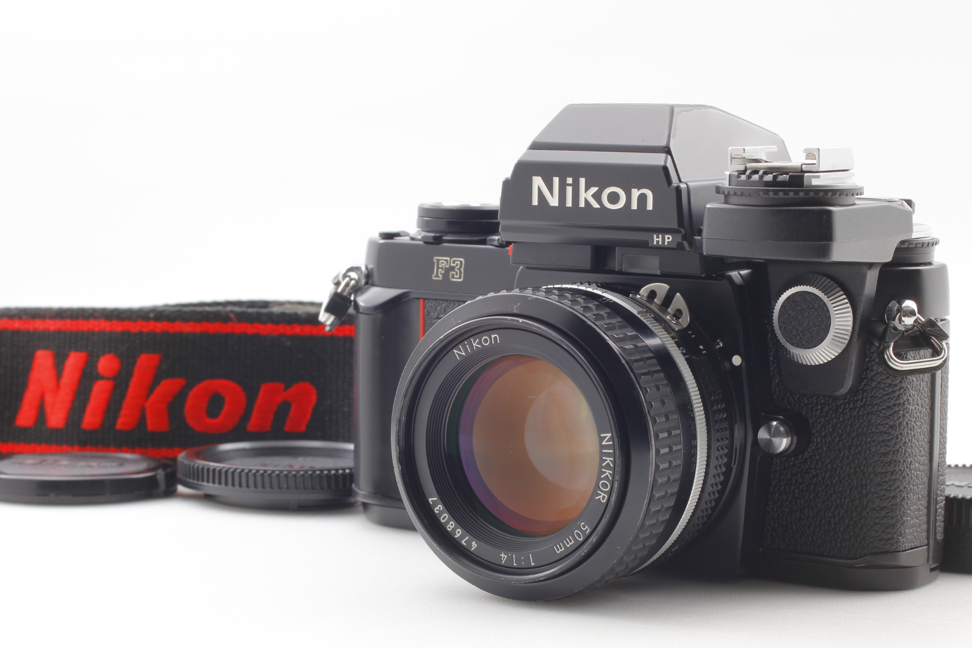 【美品】Nikon F3 HP一眼レフカメラ Nikkor 50mm f1.2 Exc+5 ] Nikon F3 HP 35mm SLR Film Camera w/ Ai Nikkor 50mm f/ 1.4