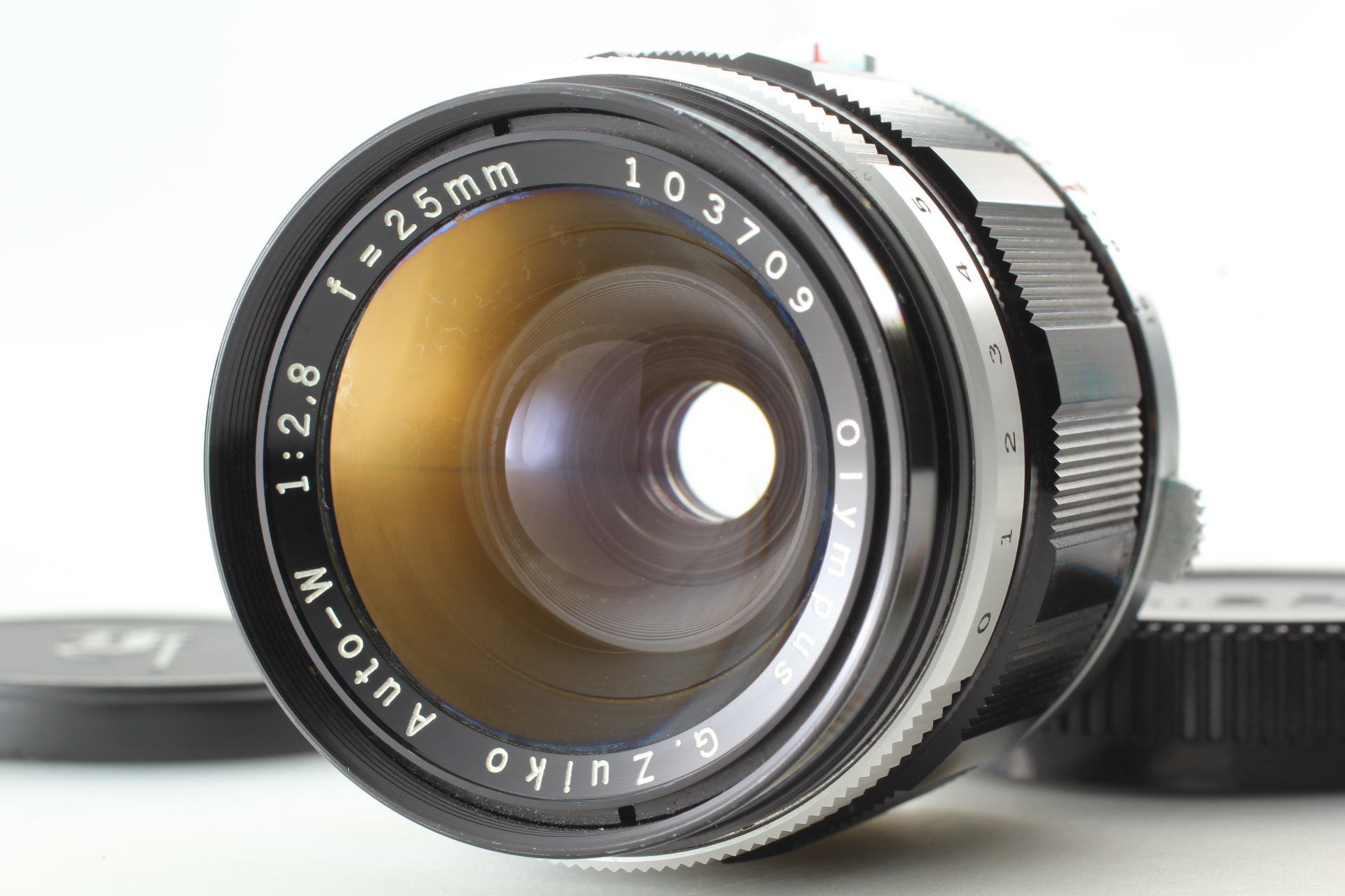 Olympus G.zuiko Auto-W 25mm F2.8 ｜A479 Near MINT] Olympus G.Zuiko Auto-W 25mm f2.8 Lens for Pen F