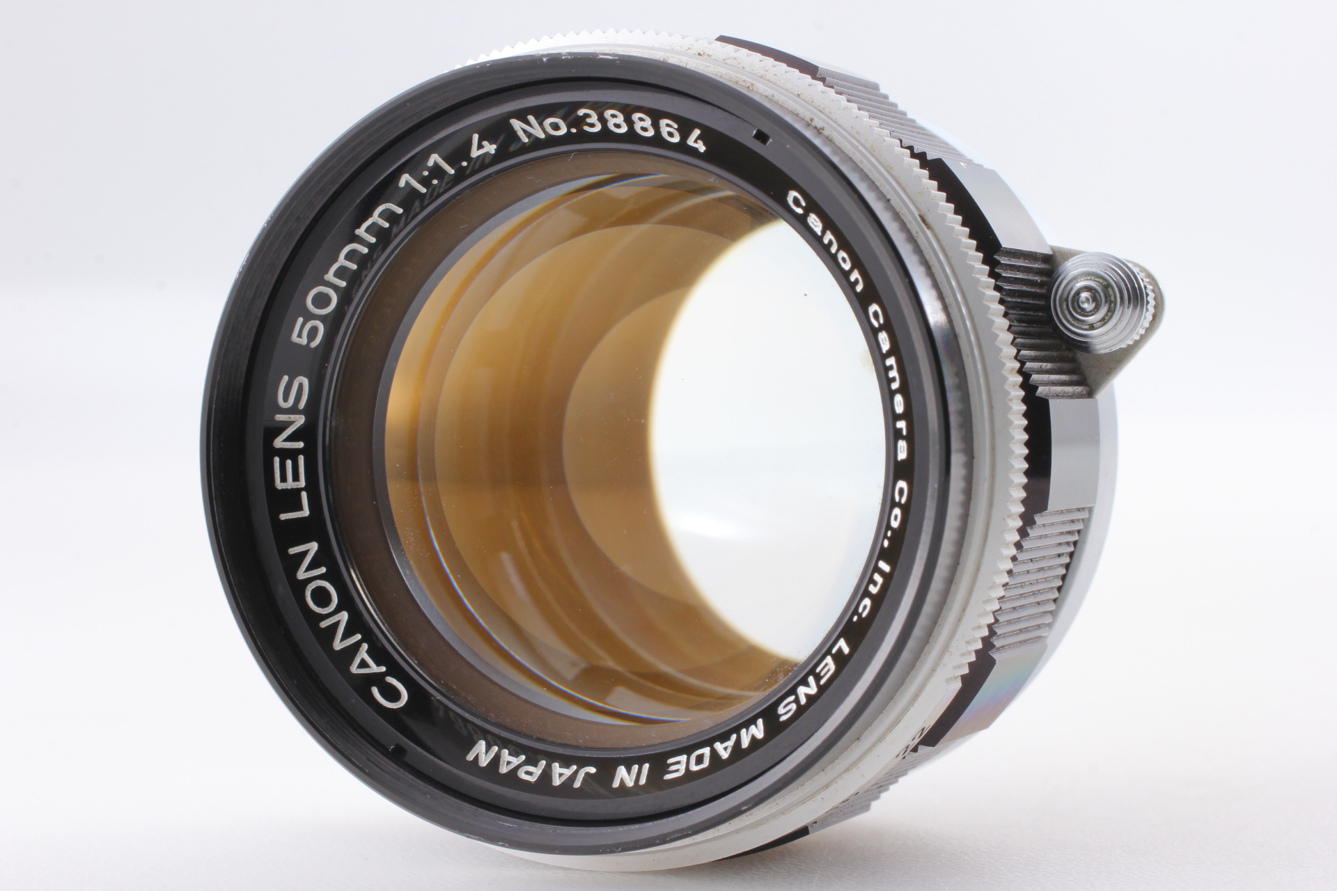 Near MINT+ ] Canon 50mm F/1.4 MF Lens for Leica Screw Mount L39