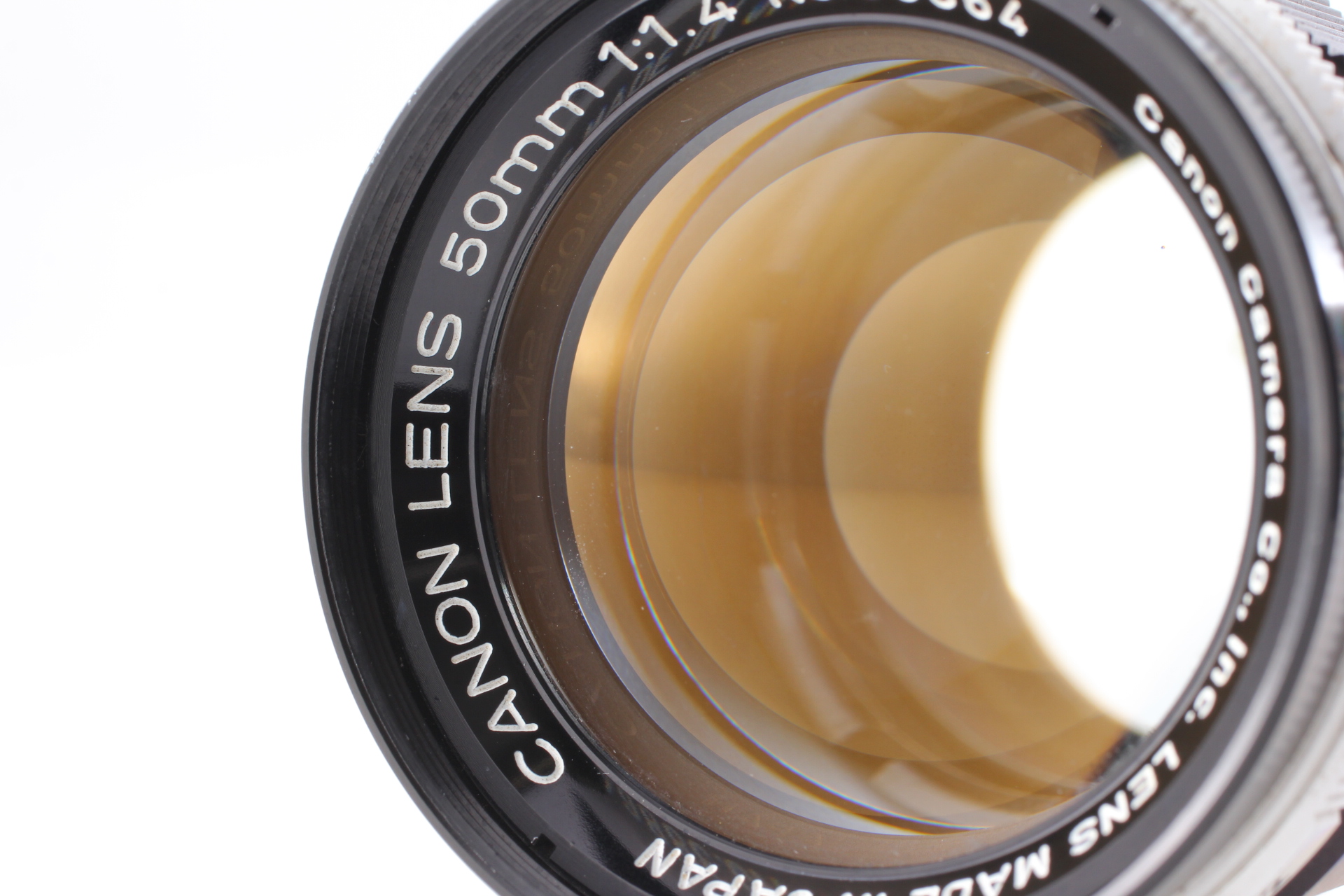 Near MINT+ ] Canon 50mm F/1.4 MF Lens for Leica Screw Mount L39
