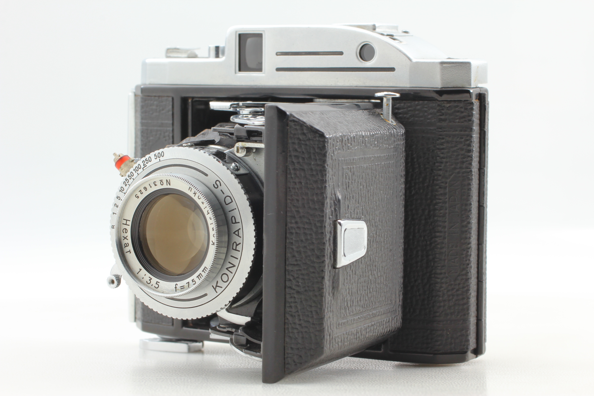CLA'd [N MINT++] Konica Pearl II Rangefinder 6x4.5 Hexar 75mm f
