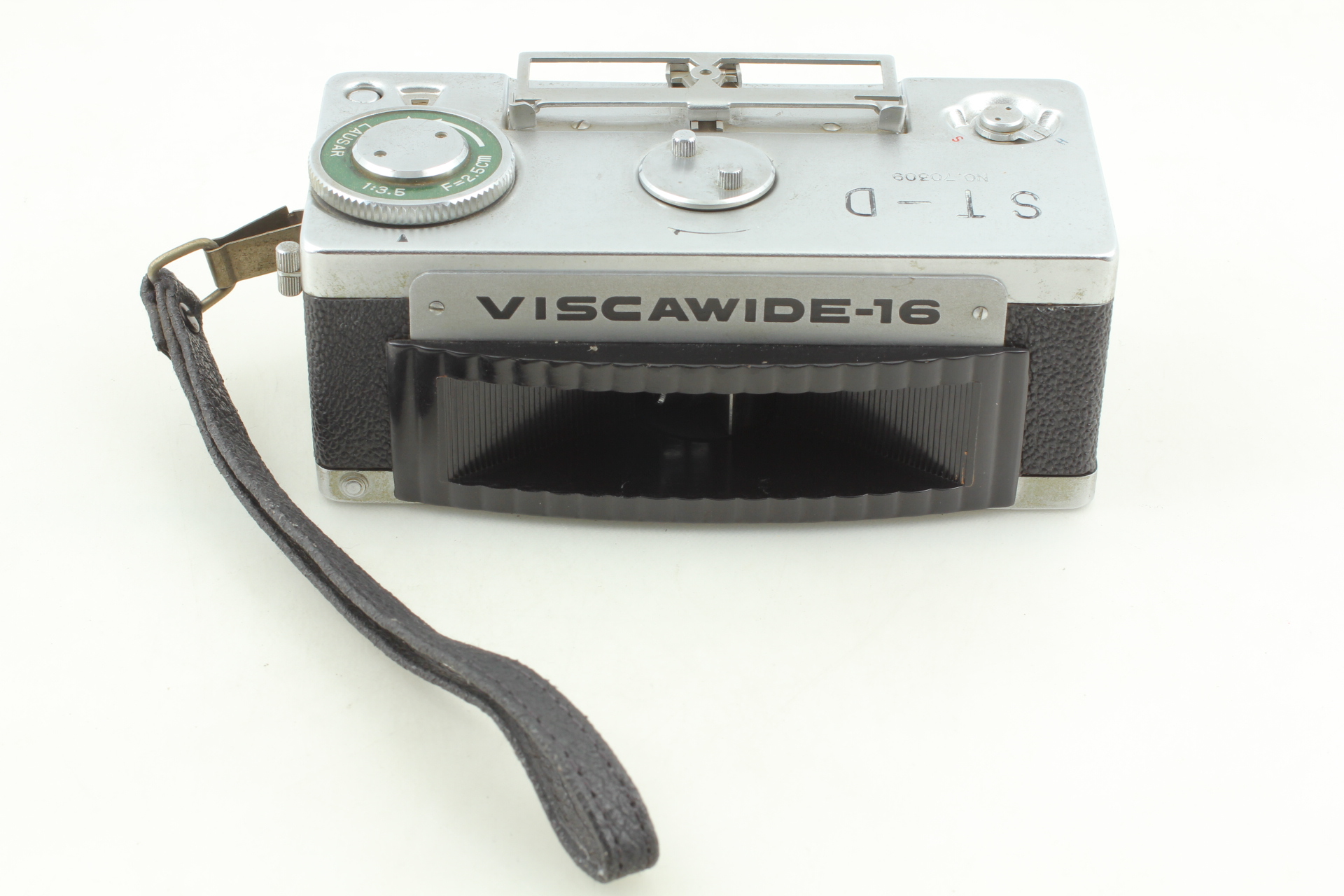 パノラマカメラVISCAWIDE-16 Viscawide 16 ST-D、16 mm フィルム用パノラマ スイング レンズ