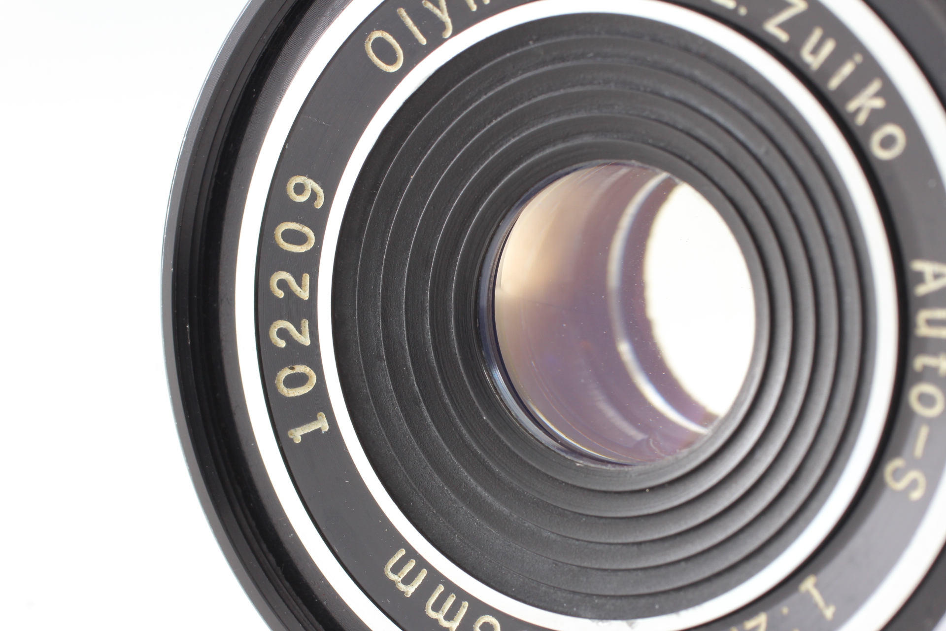 Exc+5] Olympus E.Zuiko Auto-S 38mm F2.8 Pancake Lens for Pen