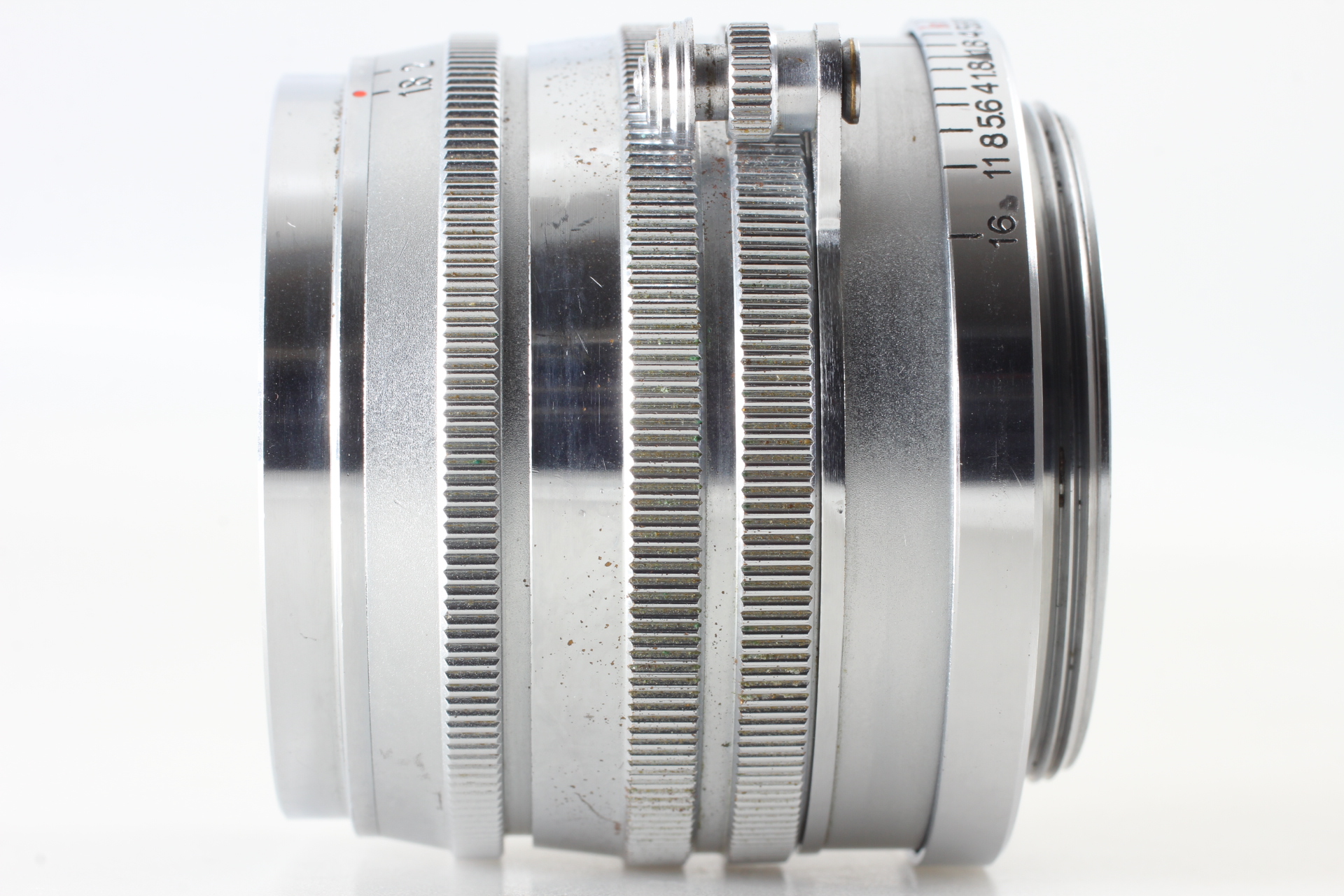 Near MINT] Canon 50mm f/1.8 Chrome Silver L39 LTM Leica
