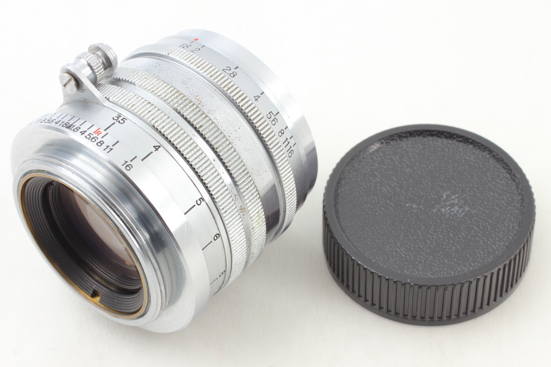Near MINT] Canon 50mm f/1.8 Chrome Silver L39 LTM Leica